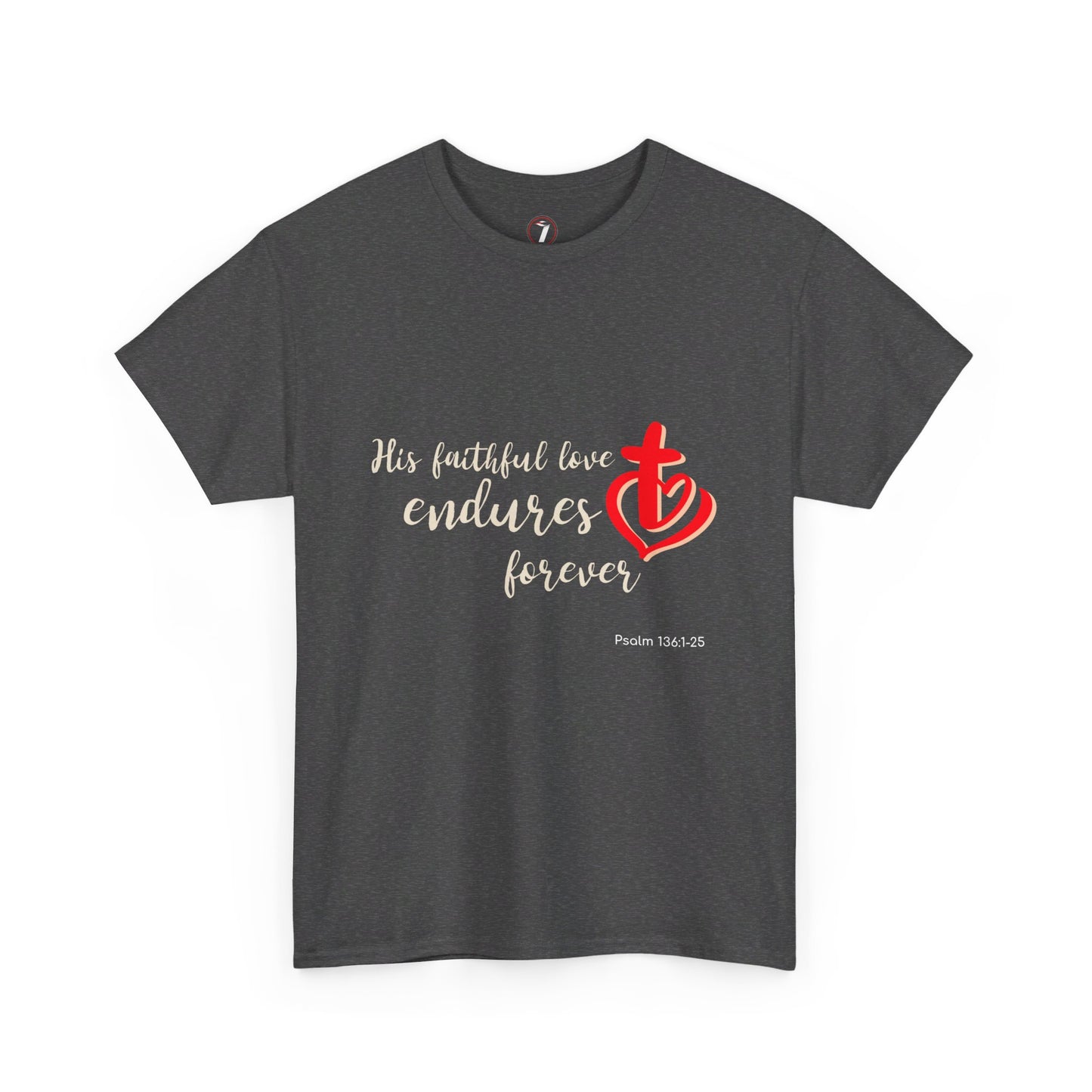 His Faithful Love Unisex Heavy Cotton Tee
