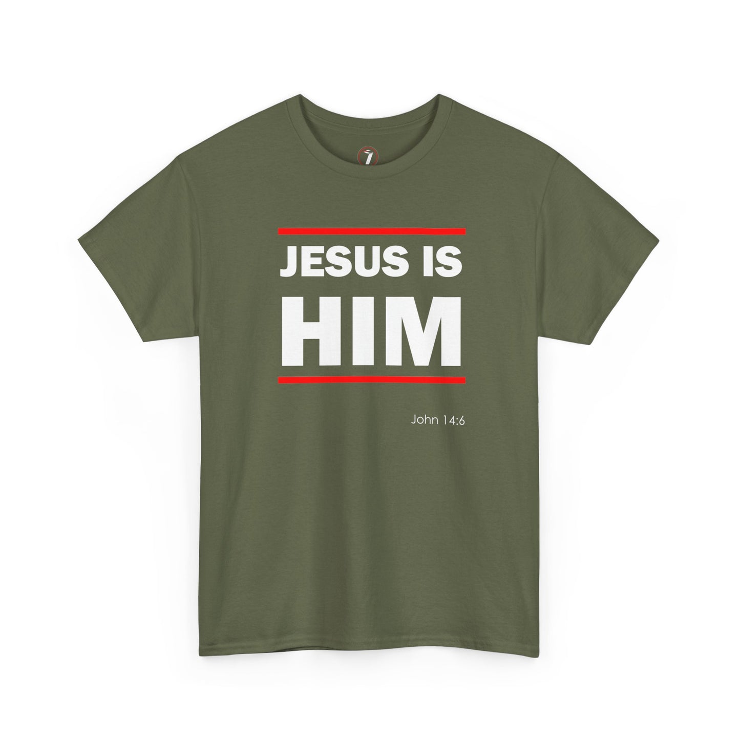 Jesus is Him Unisex Heavy Cotton Tee
