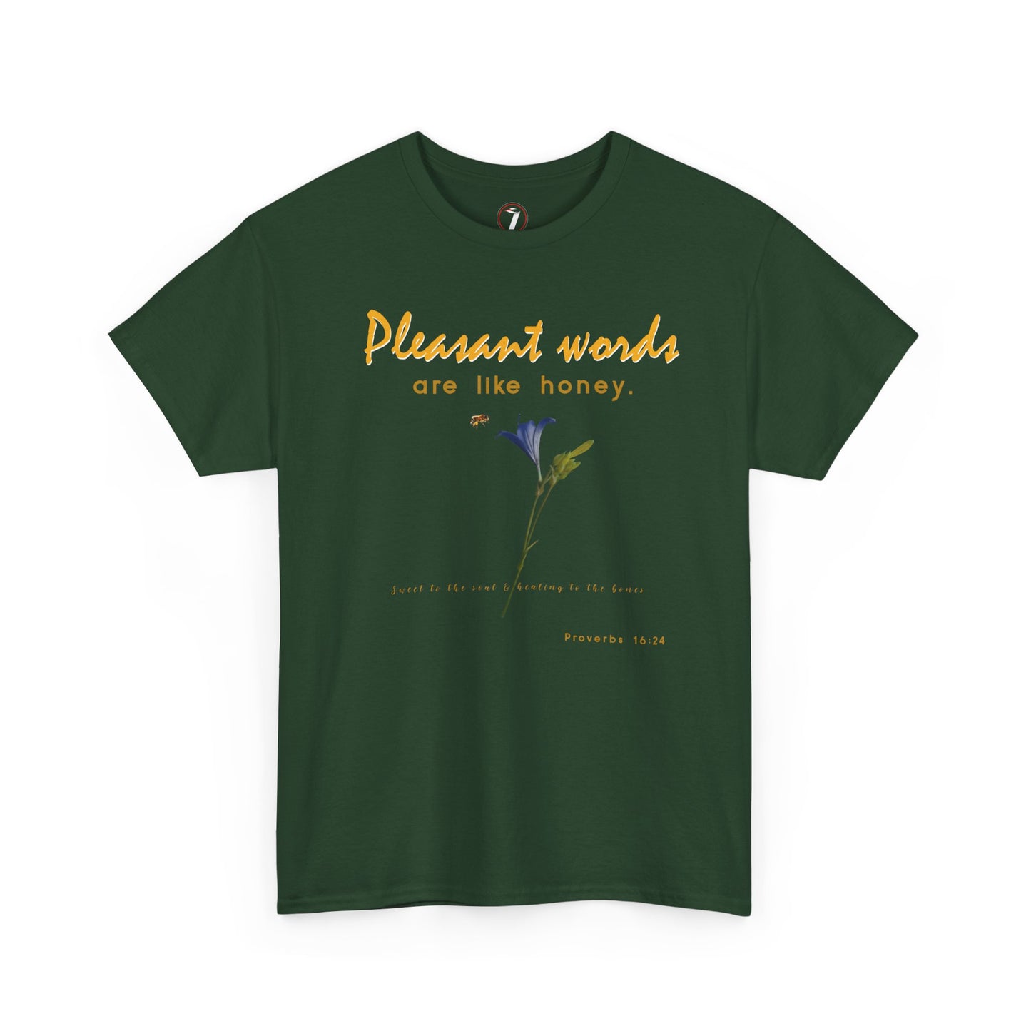 Pleasant Words Unisex Heavy Cotton Tee
