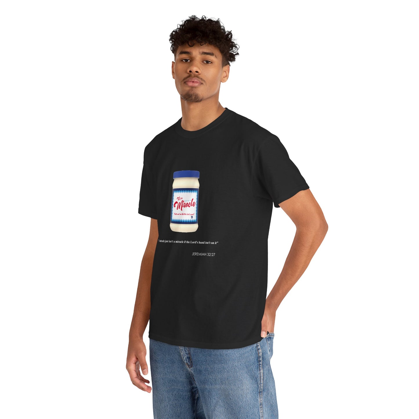 It's a Miracle Inspirational Unisex Heavy Cotton Tee