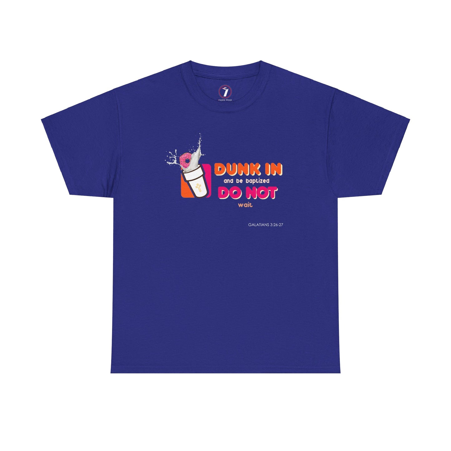 Dunkin Baptism Unisex Heavy Cotton Tee