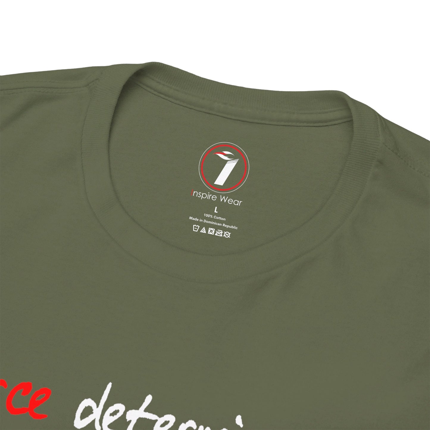 Fierce Determination Unisex Heavy Cotton Tee