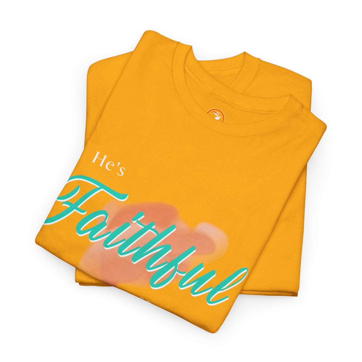 He's Faithful Unisex Heavy Cotton Tee