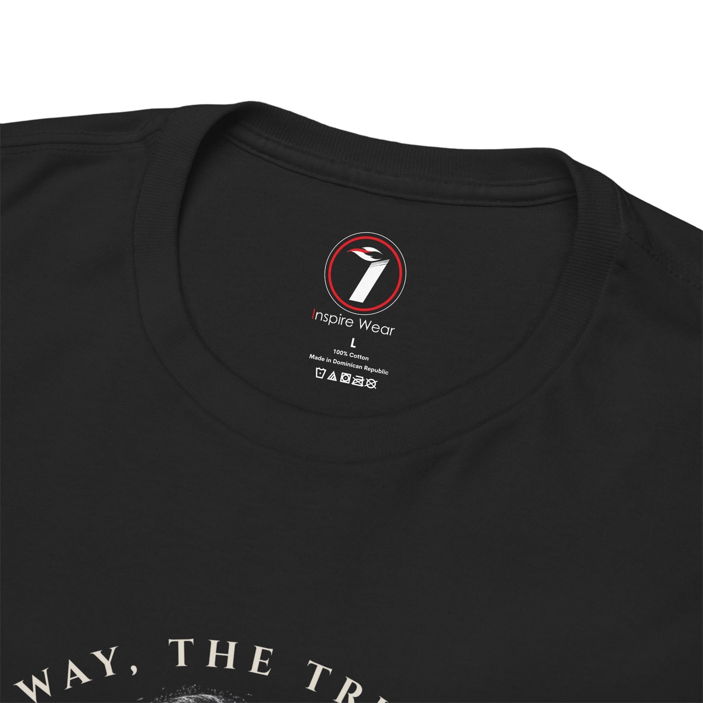 I AM the Way, the Truth, the Life Inspirational Unisex Heavy Cotton Tee