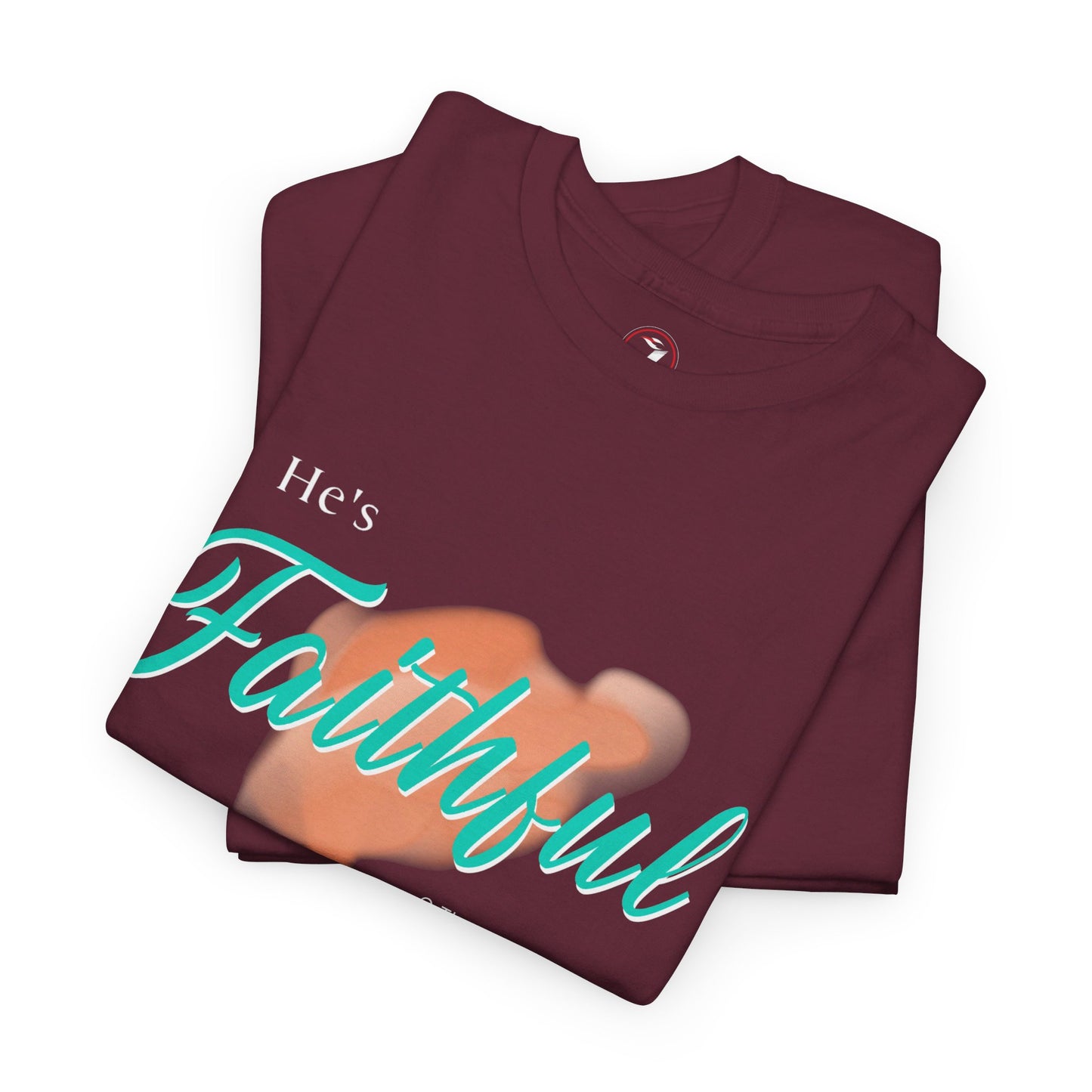 He's Faithful Unisex Heavy Cotton Tee