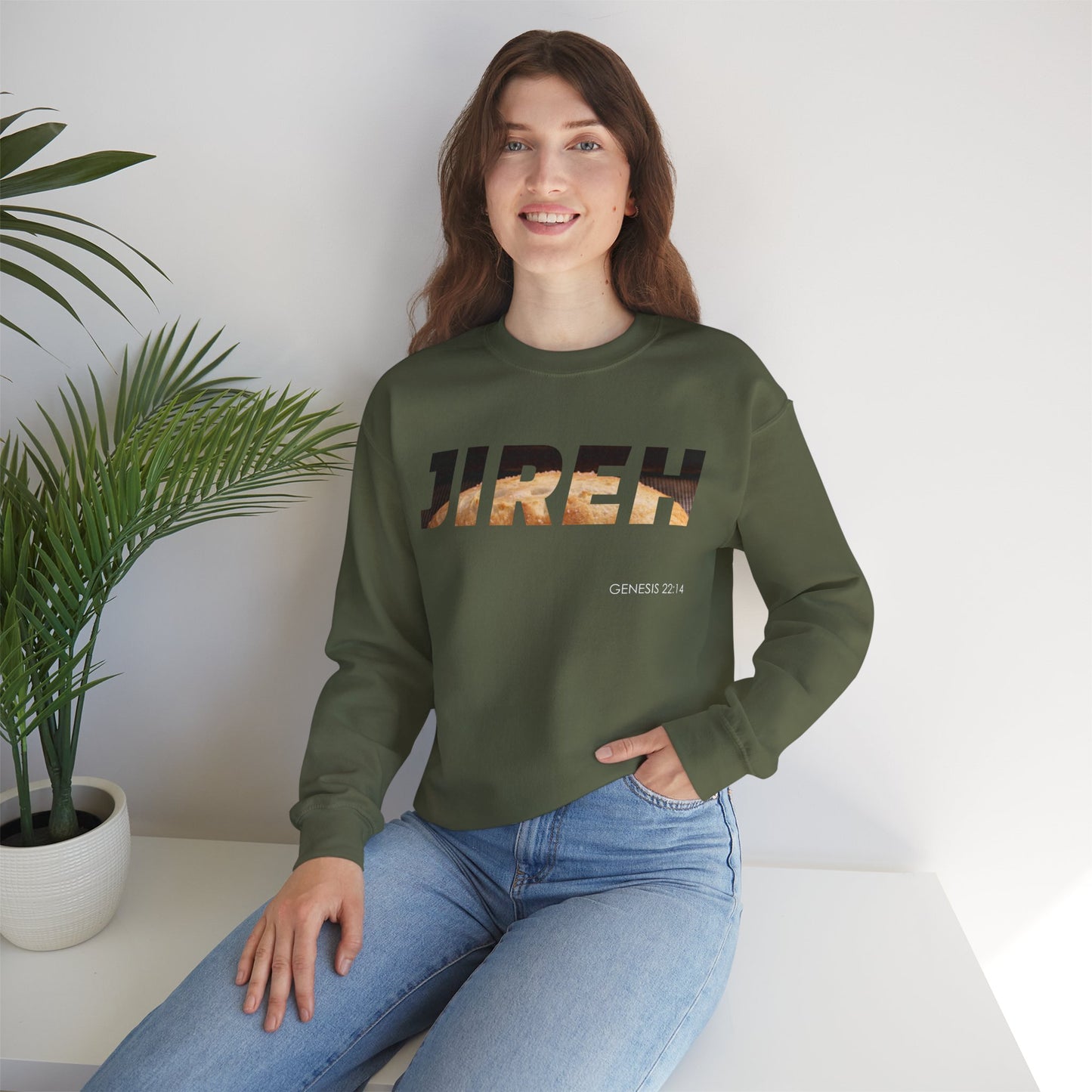 Jehovah Jireh Unisex Heavy Blend™ Crewneck Sweatshirt