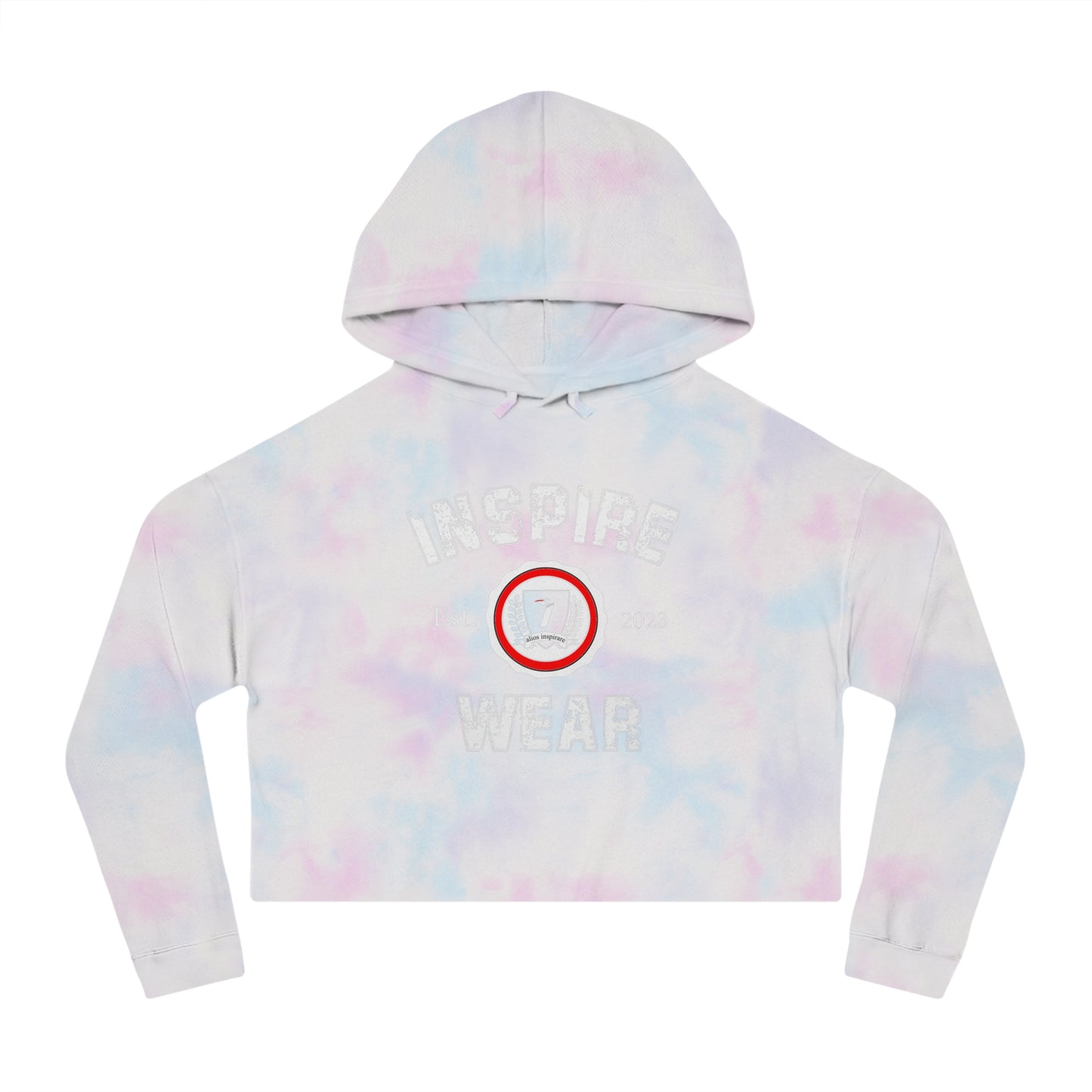 Inspire Wear Women’s Cropped Hooded Sweatshirt