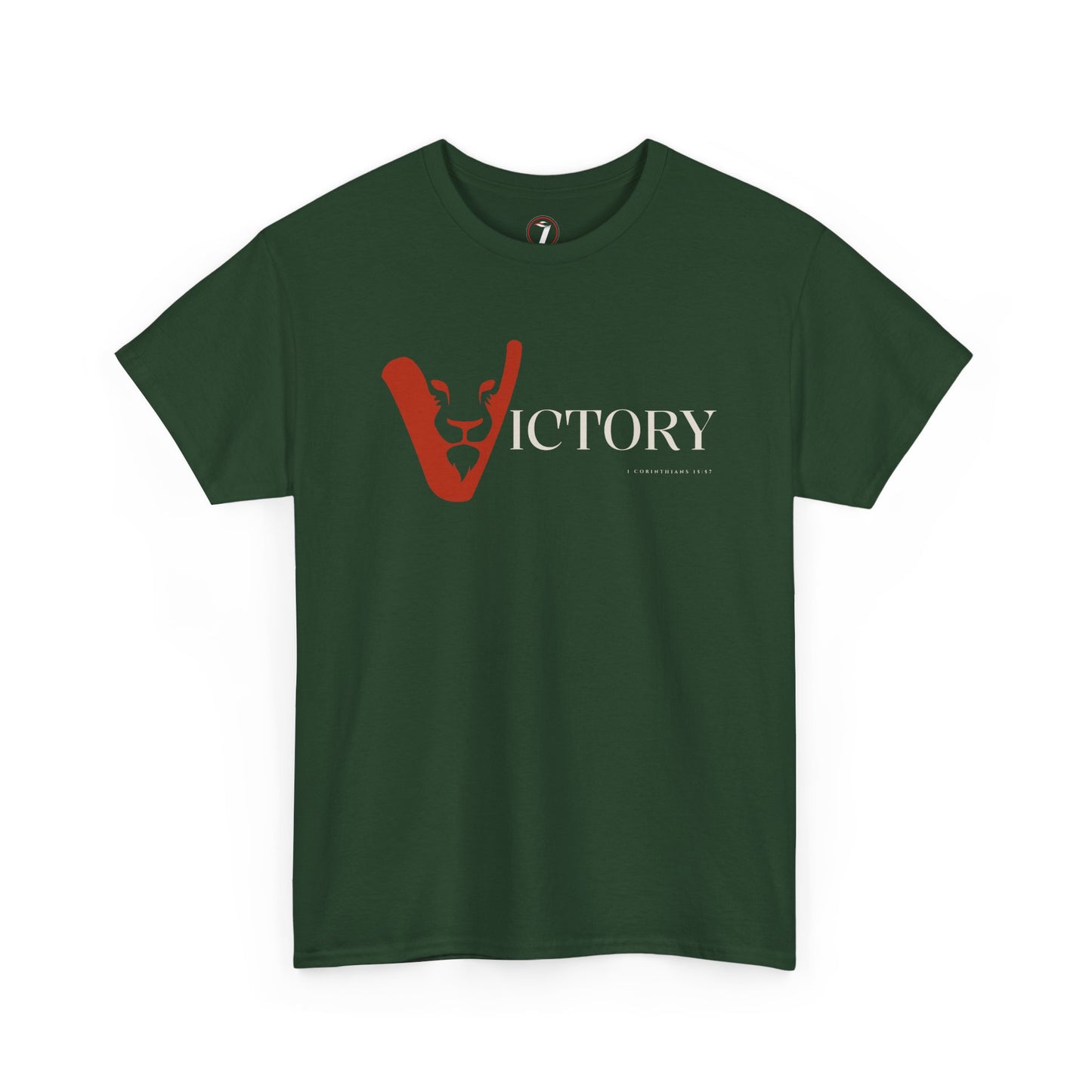 Victory in Jesus Unisex Heavy Cotton Tee