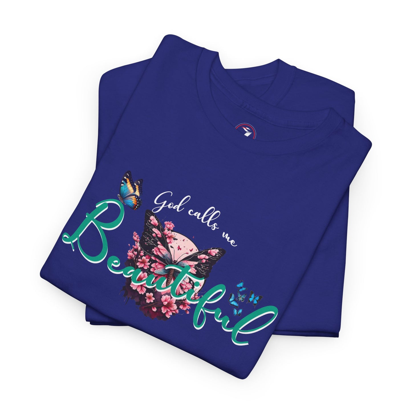 God Calls Me Beautiful Unisex Heavy Cotton Tee