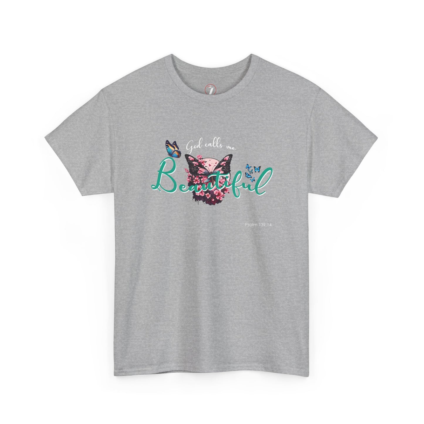 God Calls Me Beautiful Unisex Heavy Cotton Tee