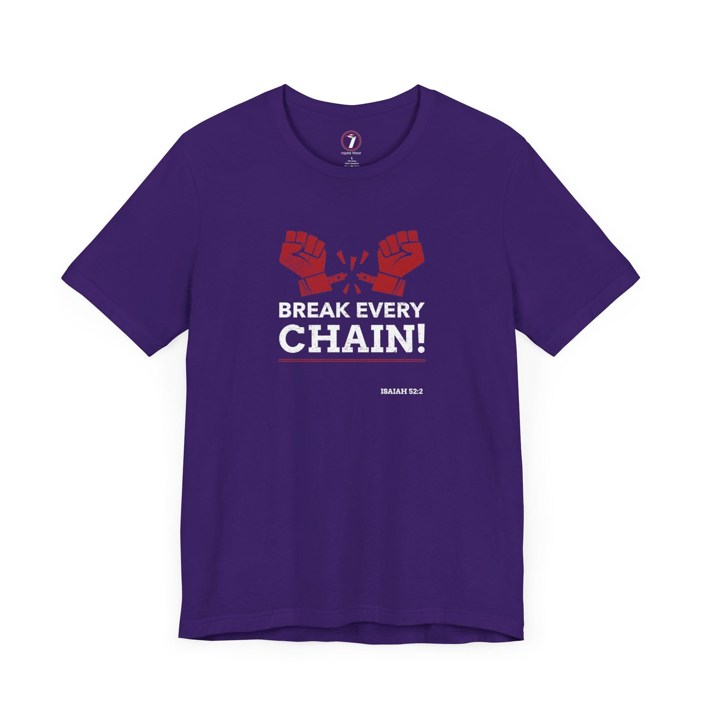 Break Every Chain Unisex Jersey Short Sleeve Tee