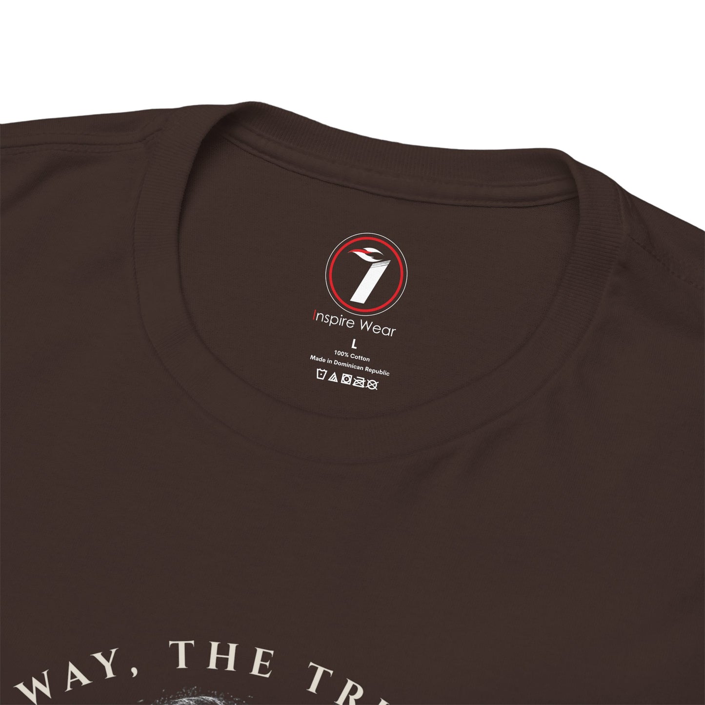 I AM the Way, the Truth, the Life Inspirational Unisex Heavy Cotton Tee