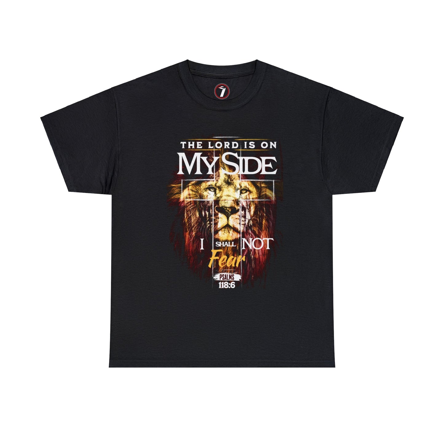 Lord on My Side Unisex Heavy Cotton Tee