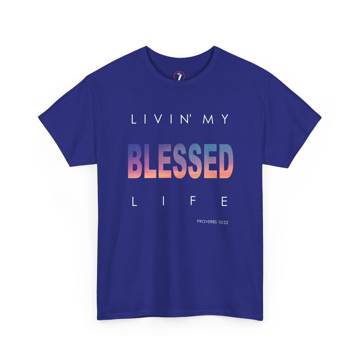 Livin' My Blessed Life Unisex Heavy Cotton Tee