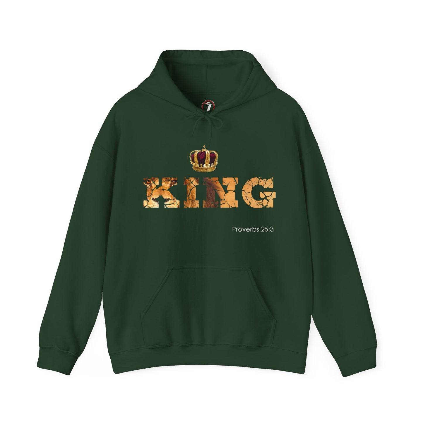I Am King Unisex Heavy Blend™ Hooded Sweatshirt
