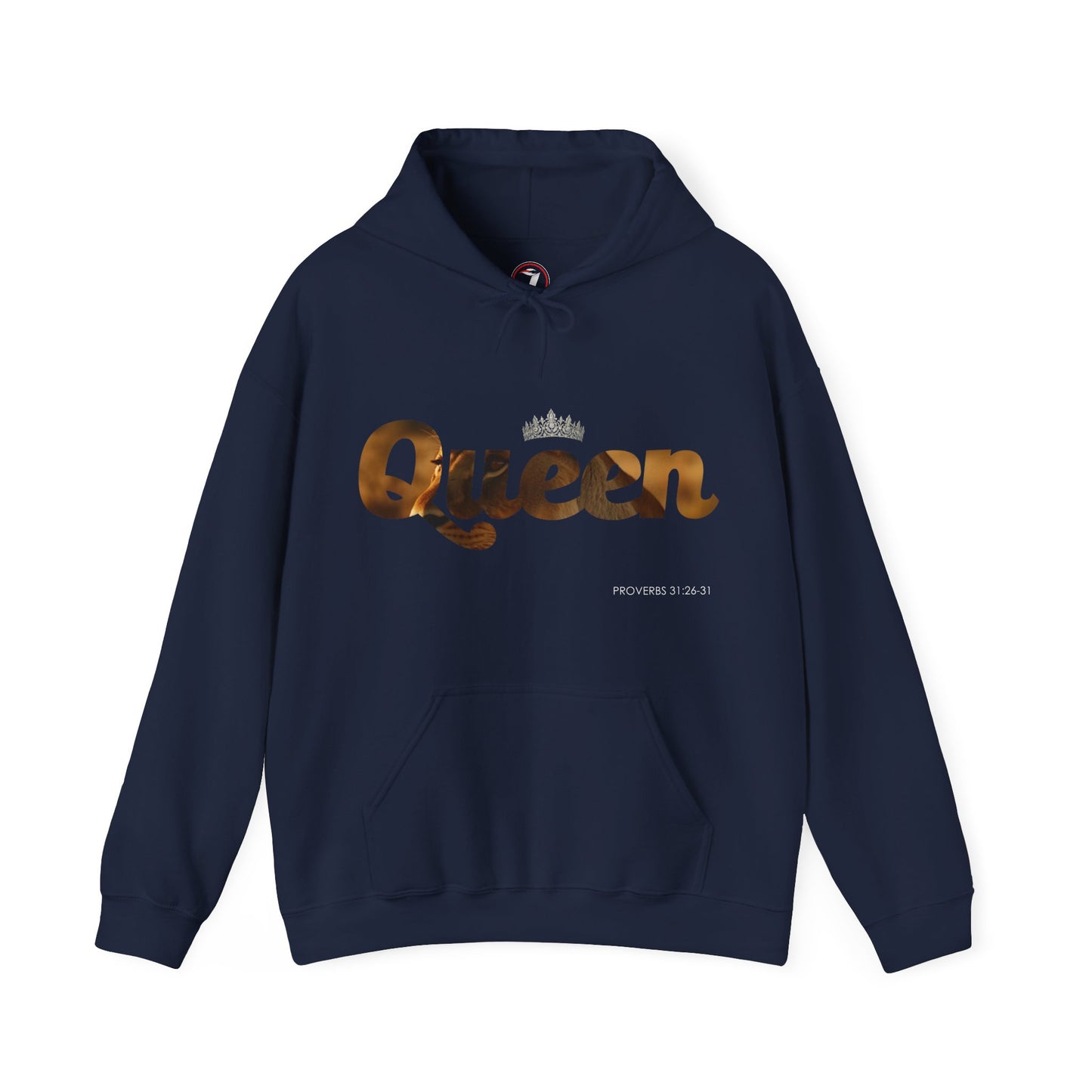 I Am Queen Unisex Heavy Blend™ Hooded Sweatshirt