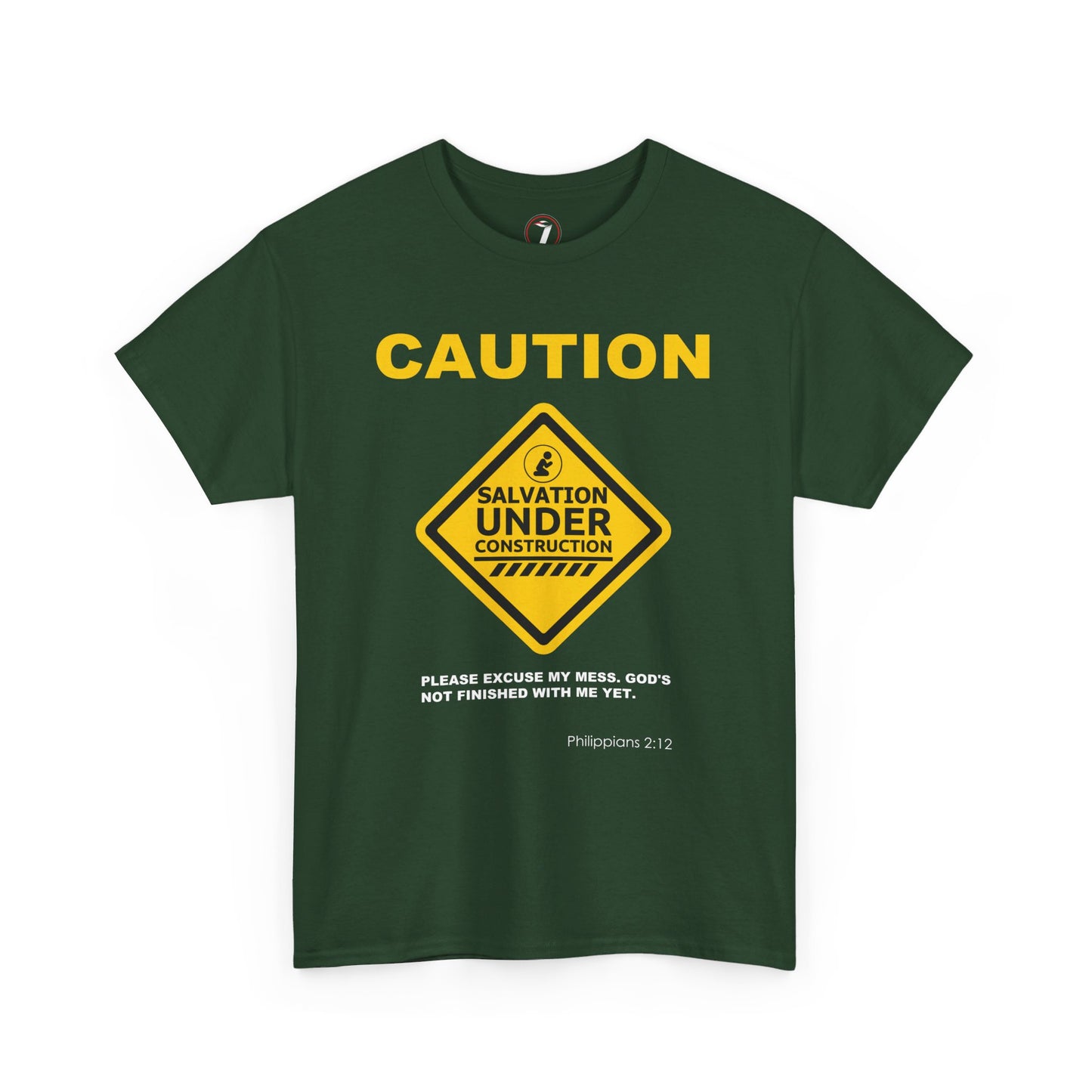 Salvation Under Construction Unisex Heavy Cotton Tee