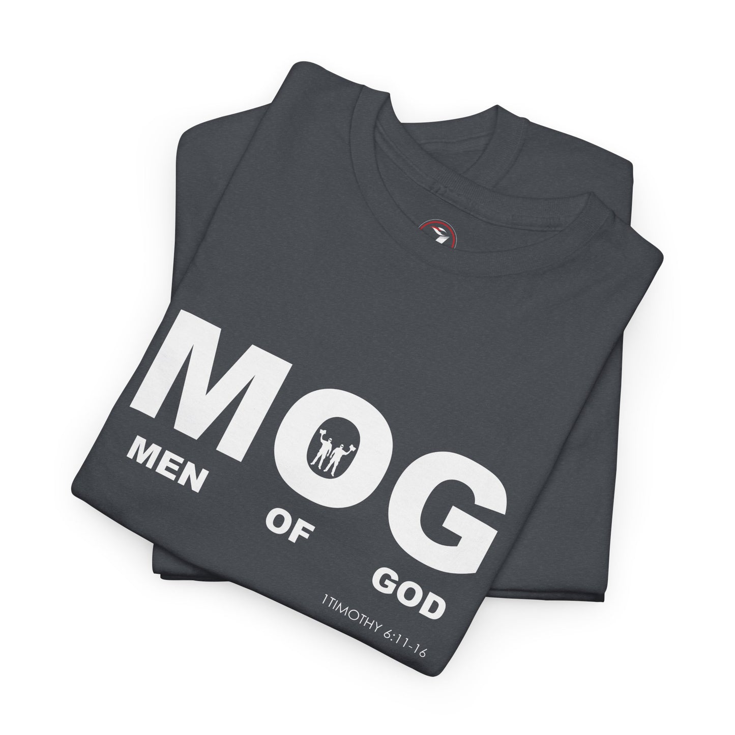 "MOG" Men of God Faith Based Graphic T-Shirt - Unisex Heavy Cotton Tee