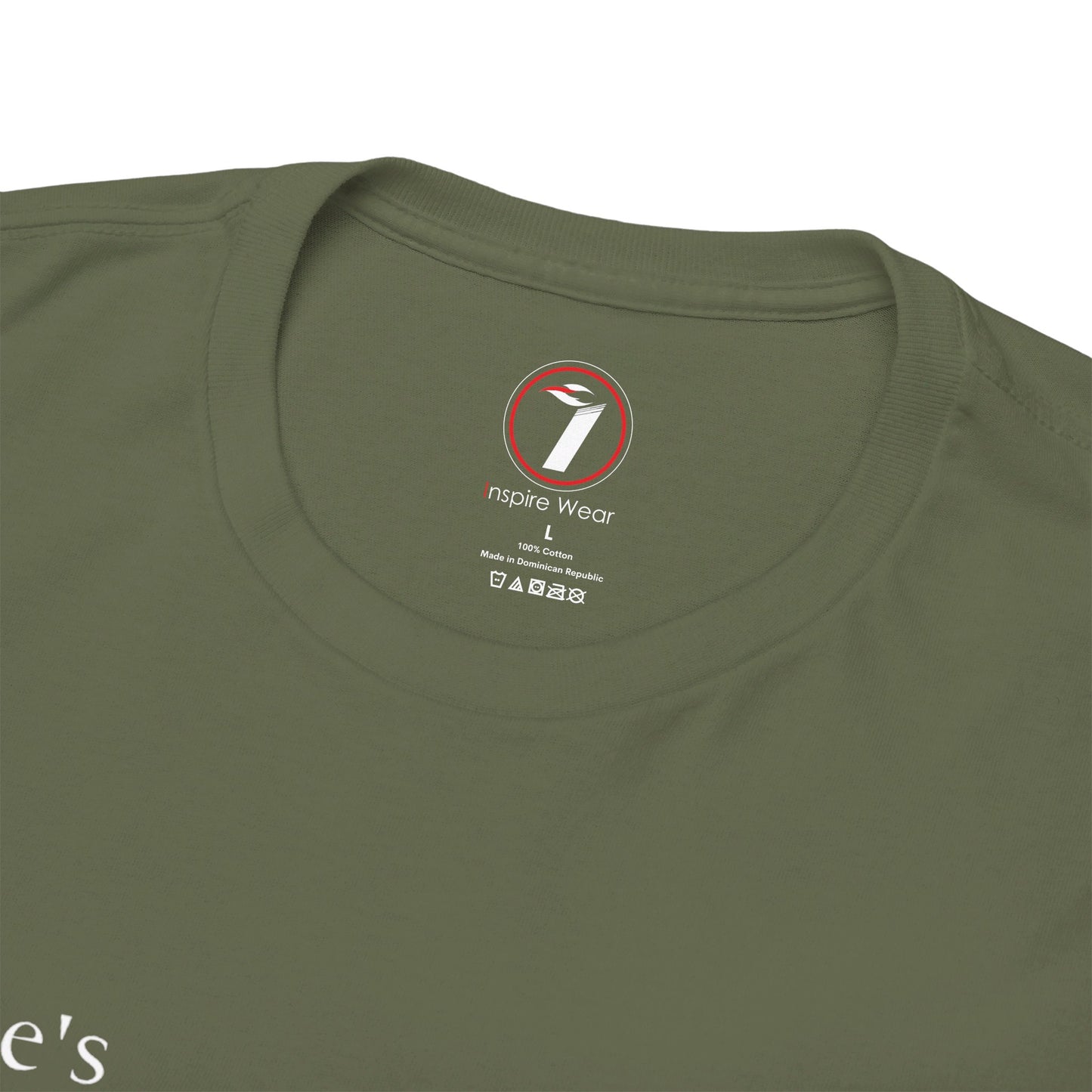 He's Faithful Unisex Heavy Cotton Tee