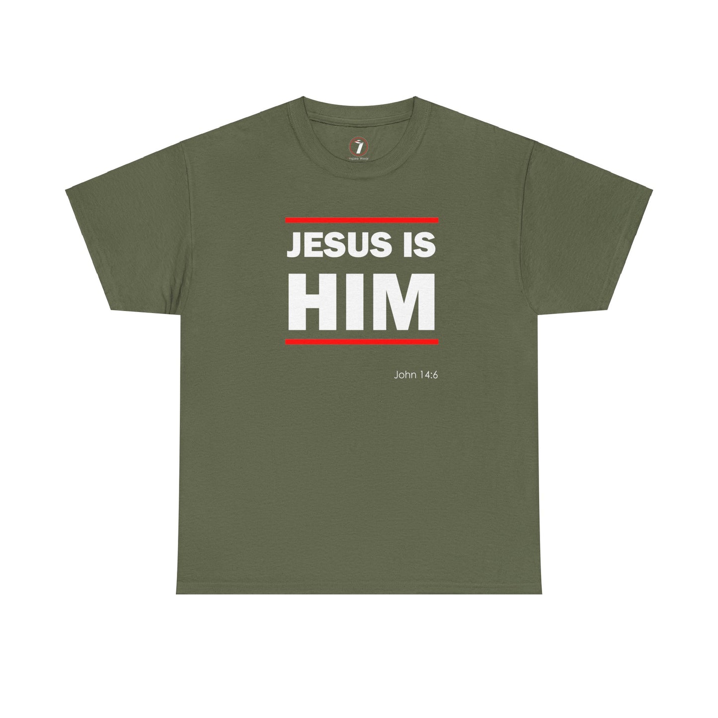Jesus is Him Unisex Heavy Cotton Tee