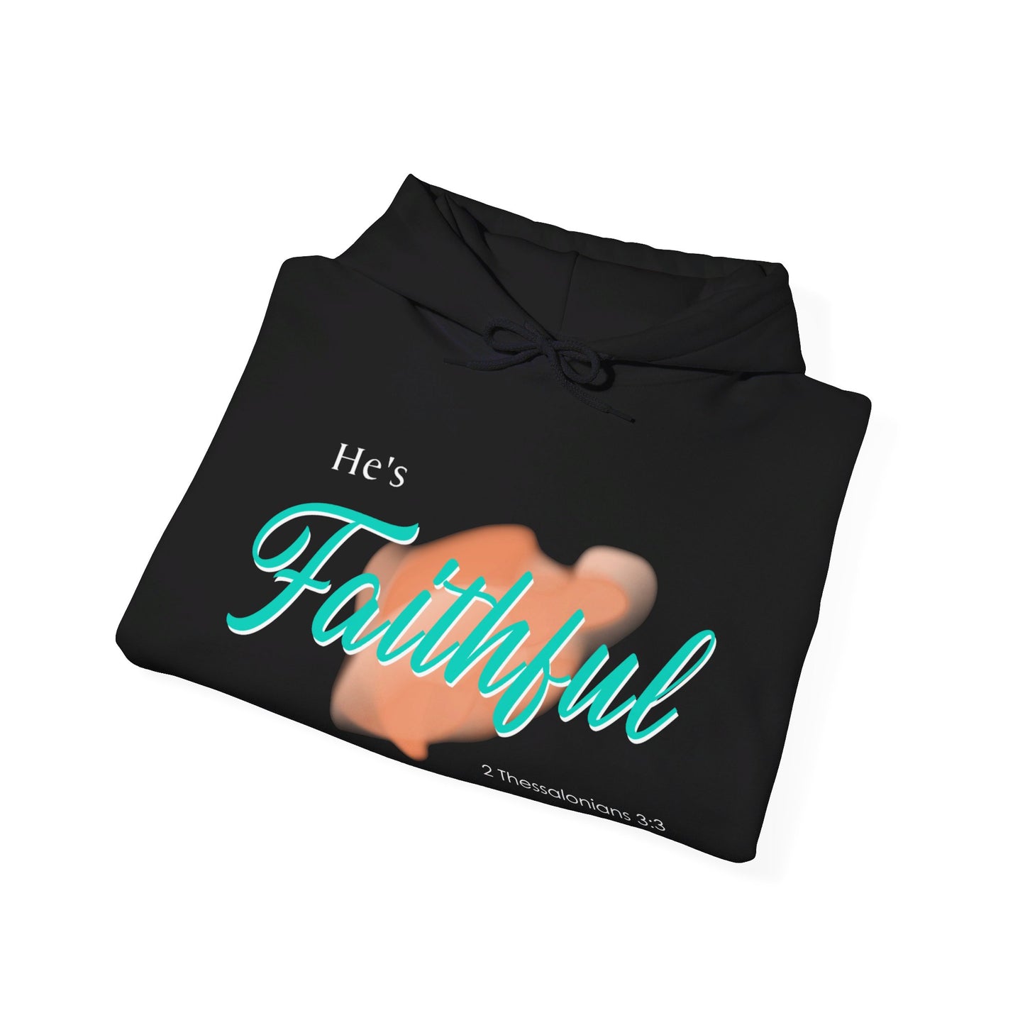 He's Faithful Unisex Heavy Blend™ Hooded Sweatshirt