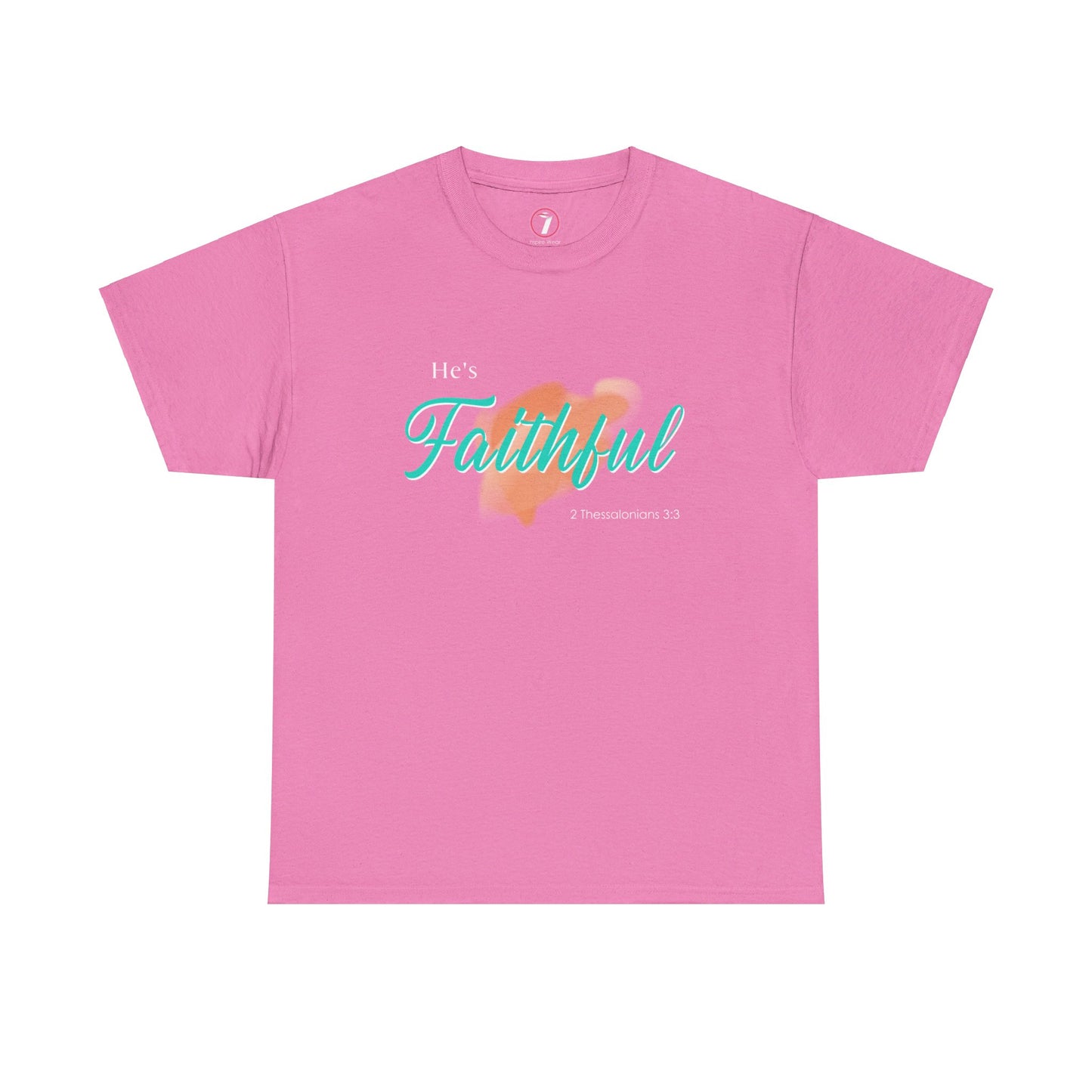 He's Faithful Unisex Heavy Cotton Tee