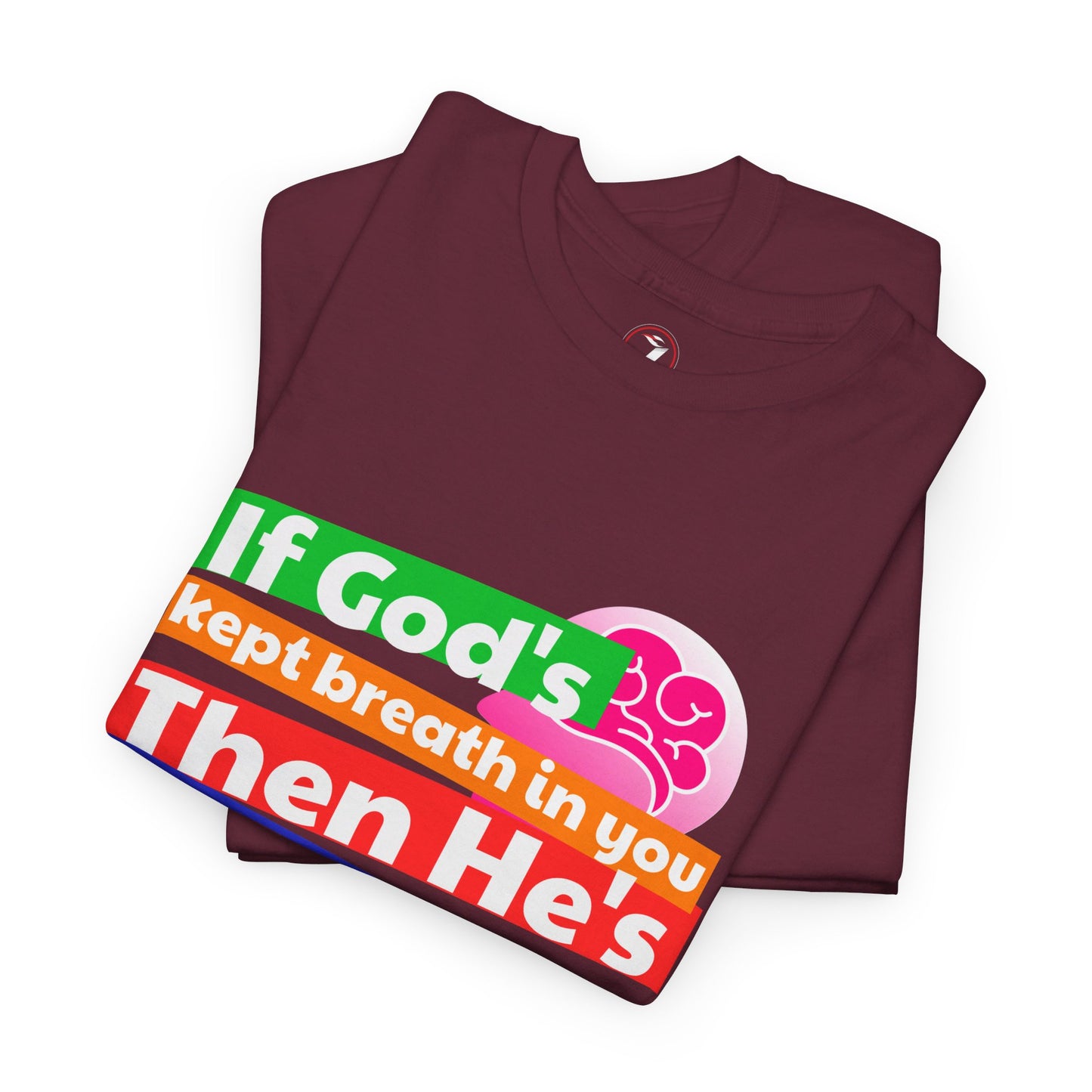 God's Breath Unisex Heavy Cotton Tee