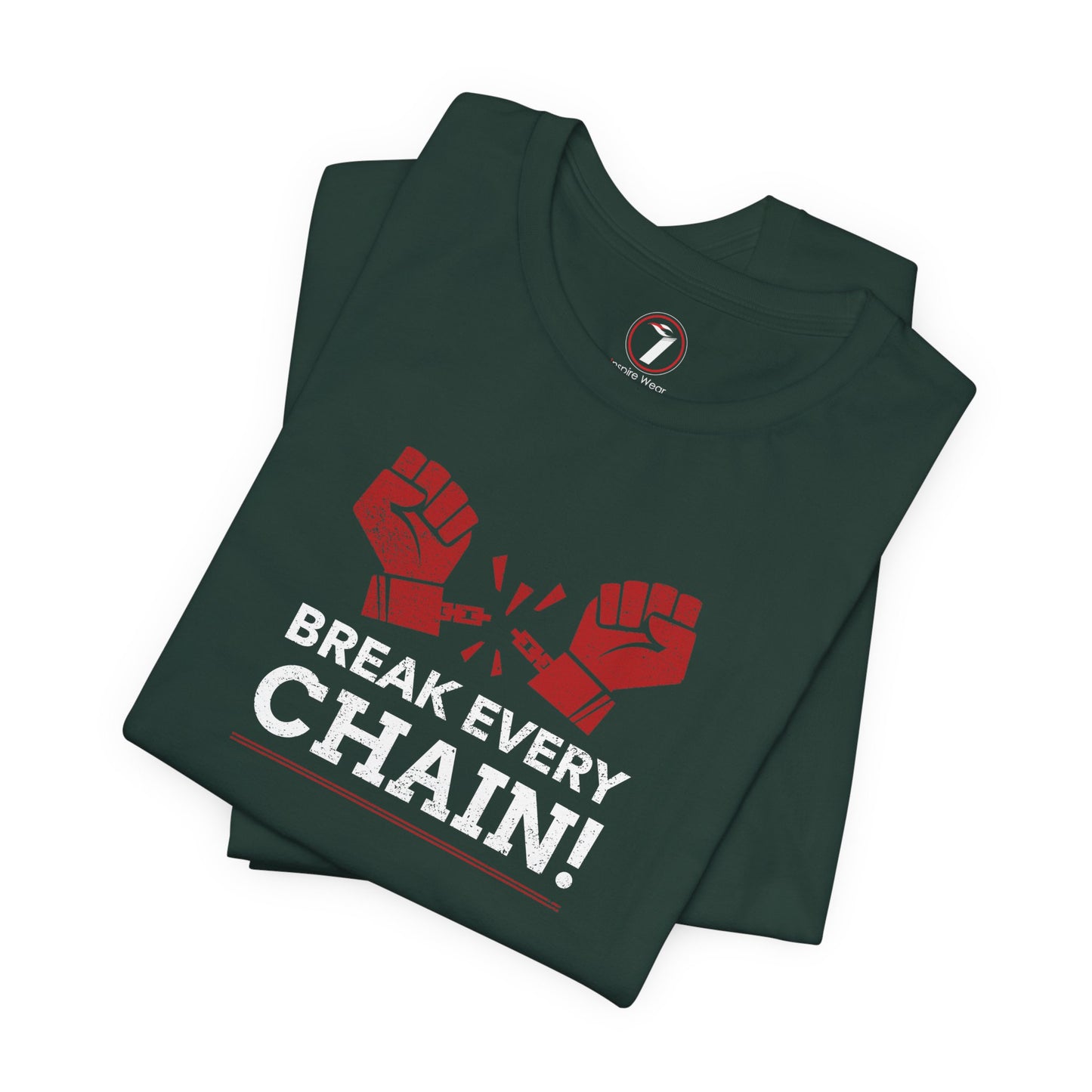 Break Every Chain Unisex Jersey Short Sleeve Tee