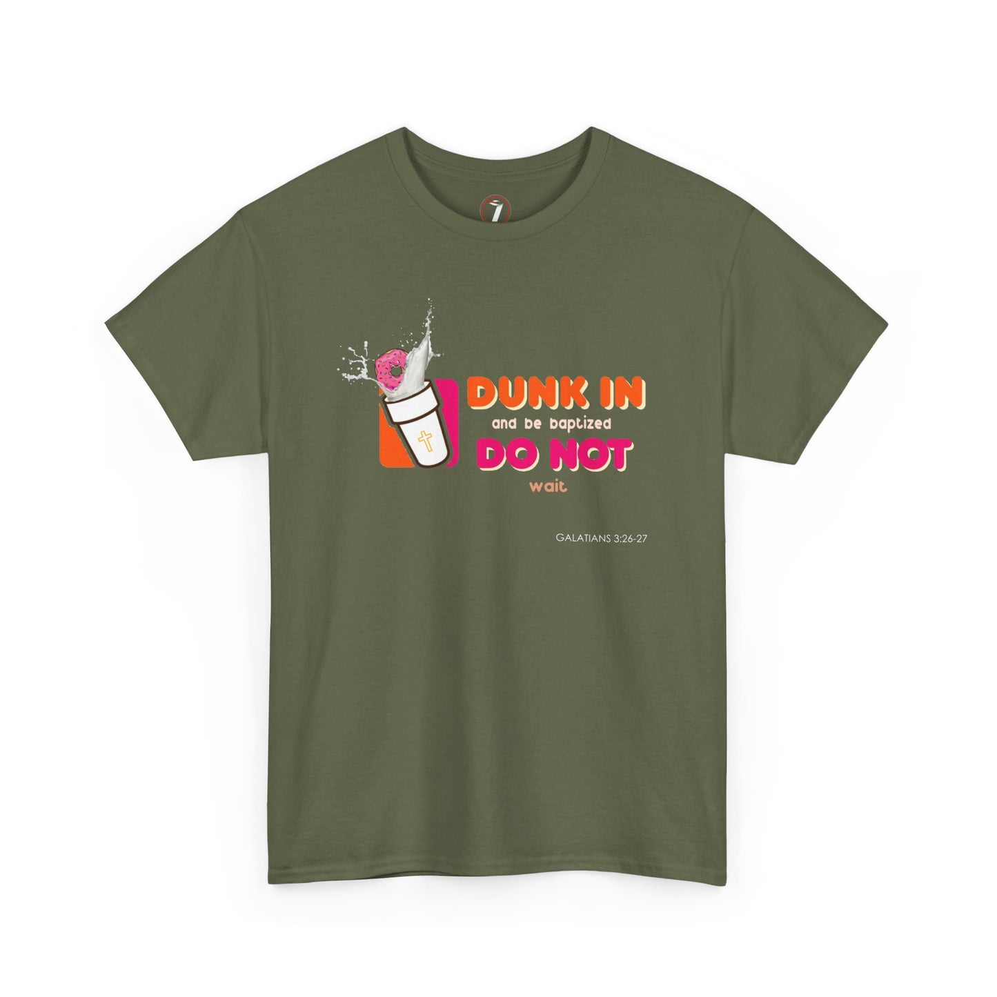 Dunkin Baptism Unisex Heavy Cotton Tee