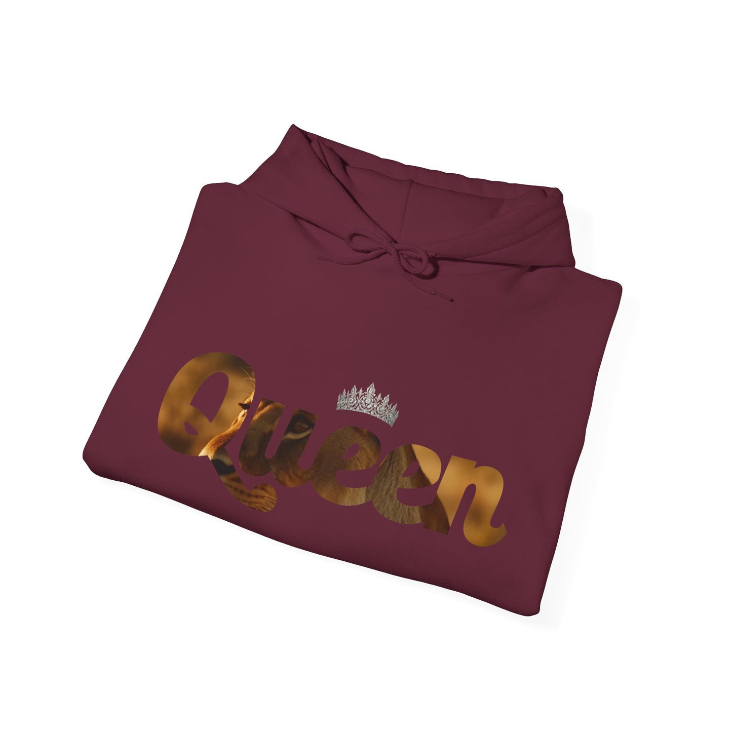 I Am Queen Unisex Heavy Blend™ Hooded Sweatshirt