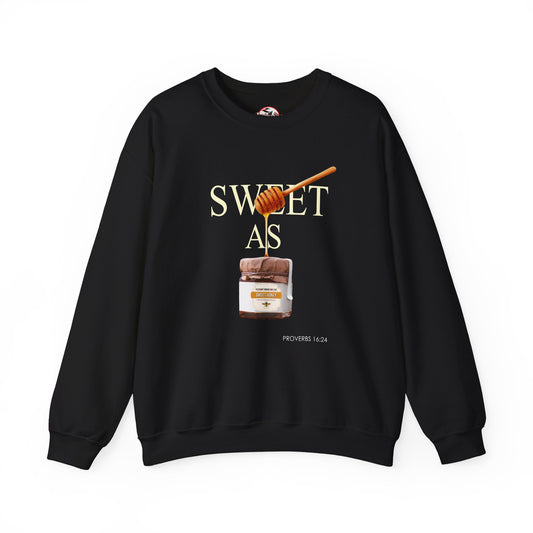 "Pleasant Words" Women's Inspirational Crewneck Sweatshirt