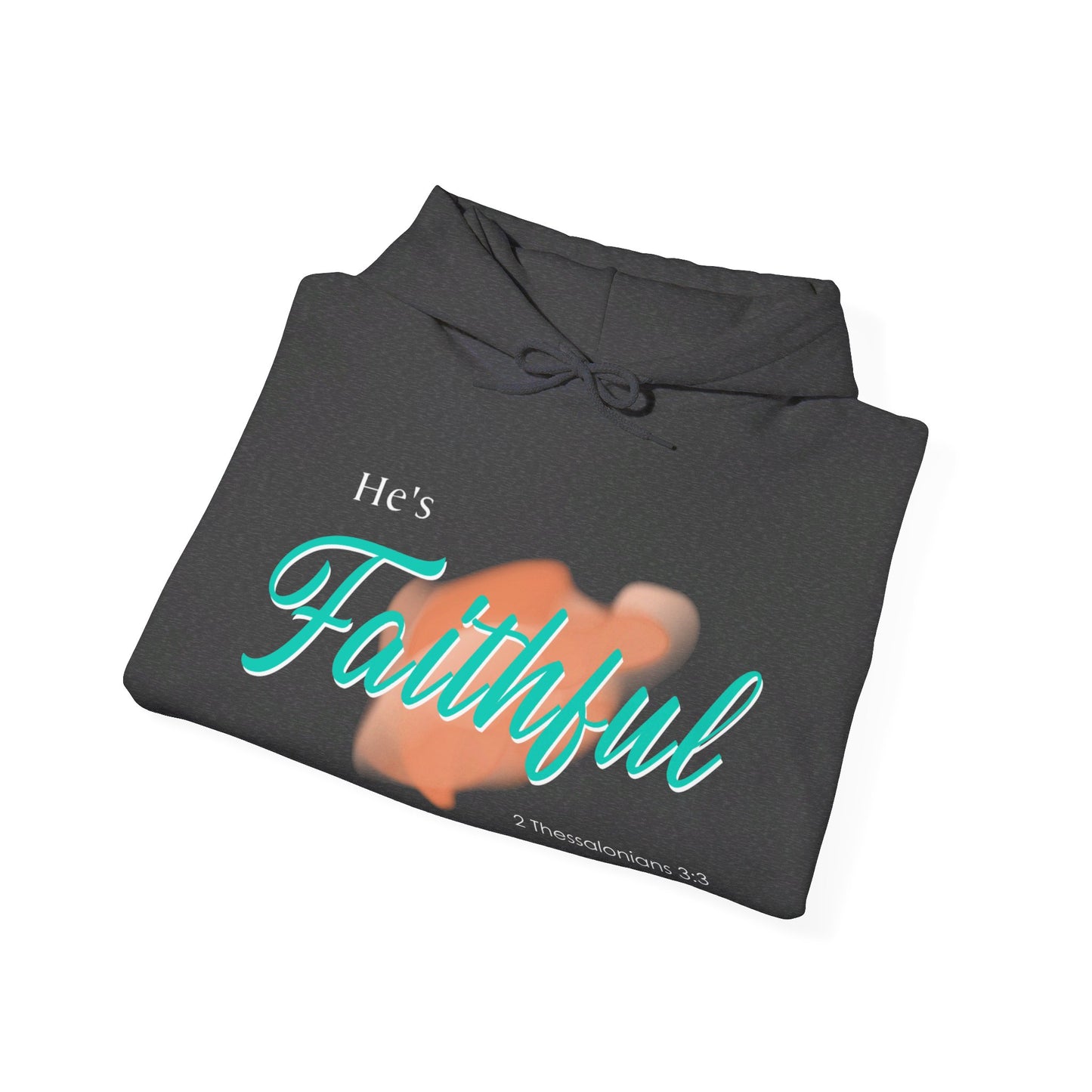 He's Faithful Unisex Heavy Blend™ Hooded Sweatshirt