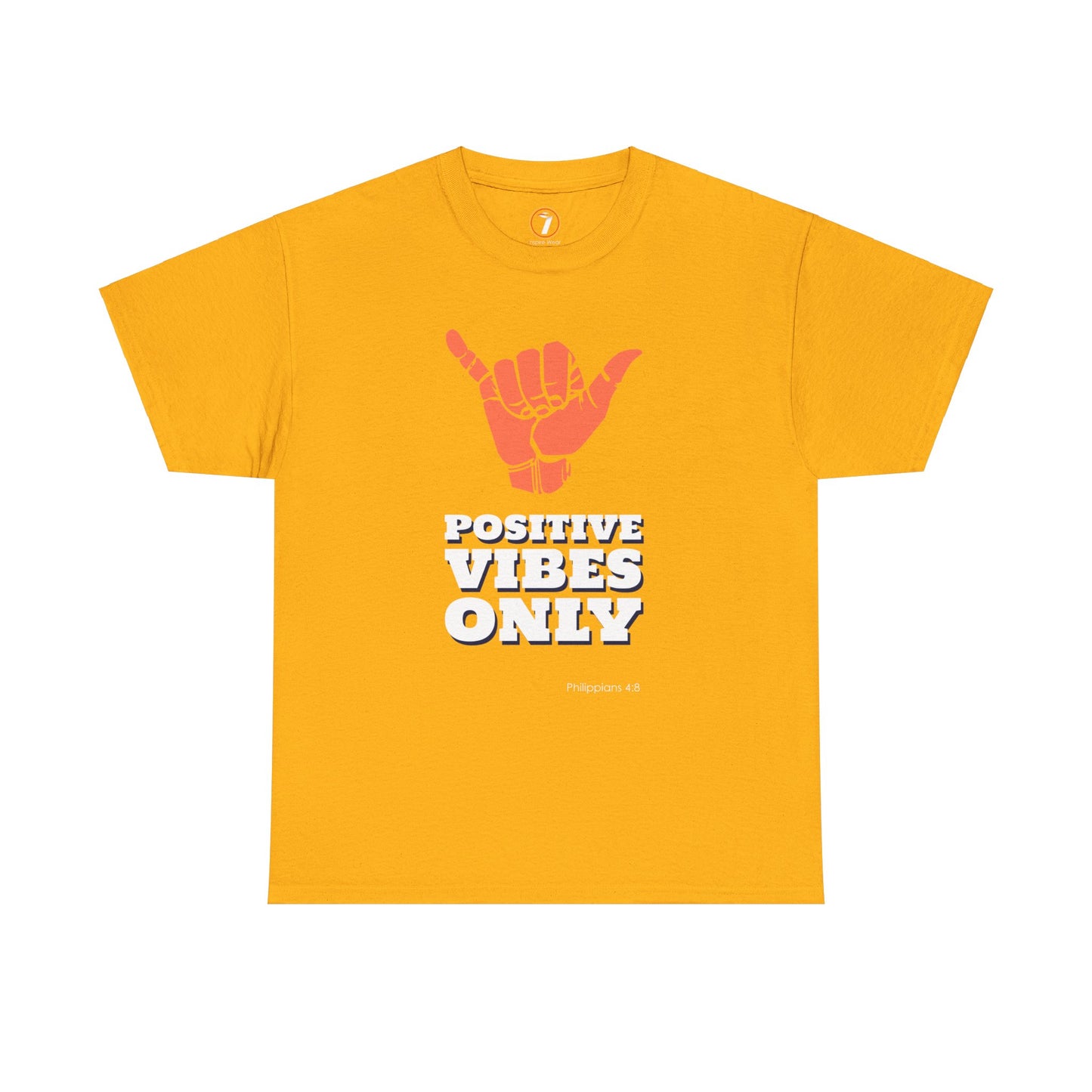 Positive Vibes Unisex Heavy Cotton Tee