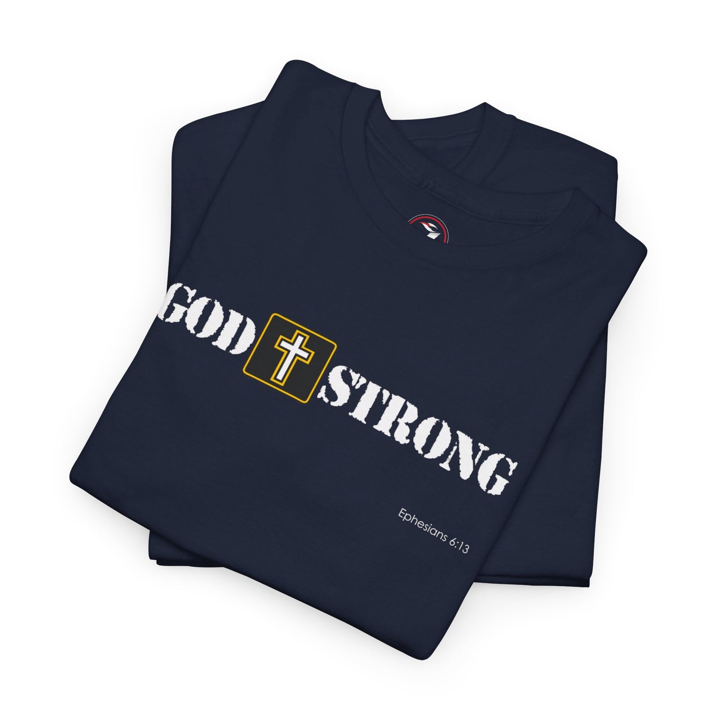 God Strong Unisex Heavy Cotton Tee