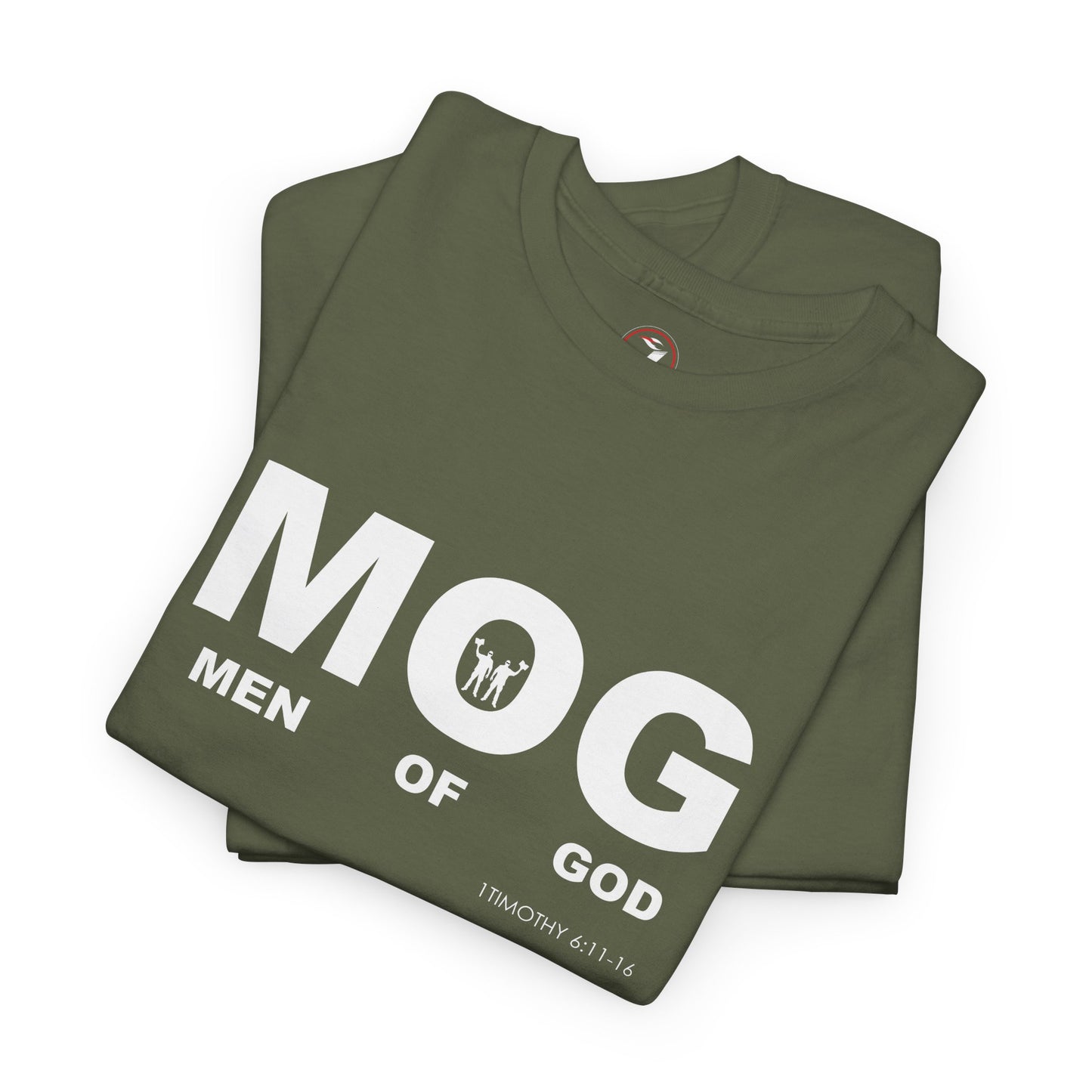 "MOG" Men of God Faith Based Graphic T-Shirt - Unisex Heavy Cotton Tee