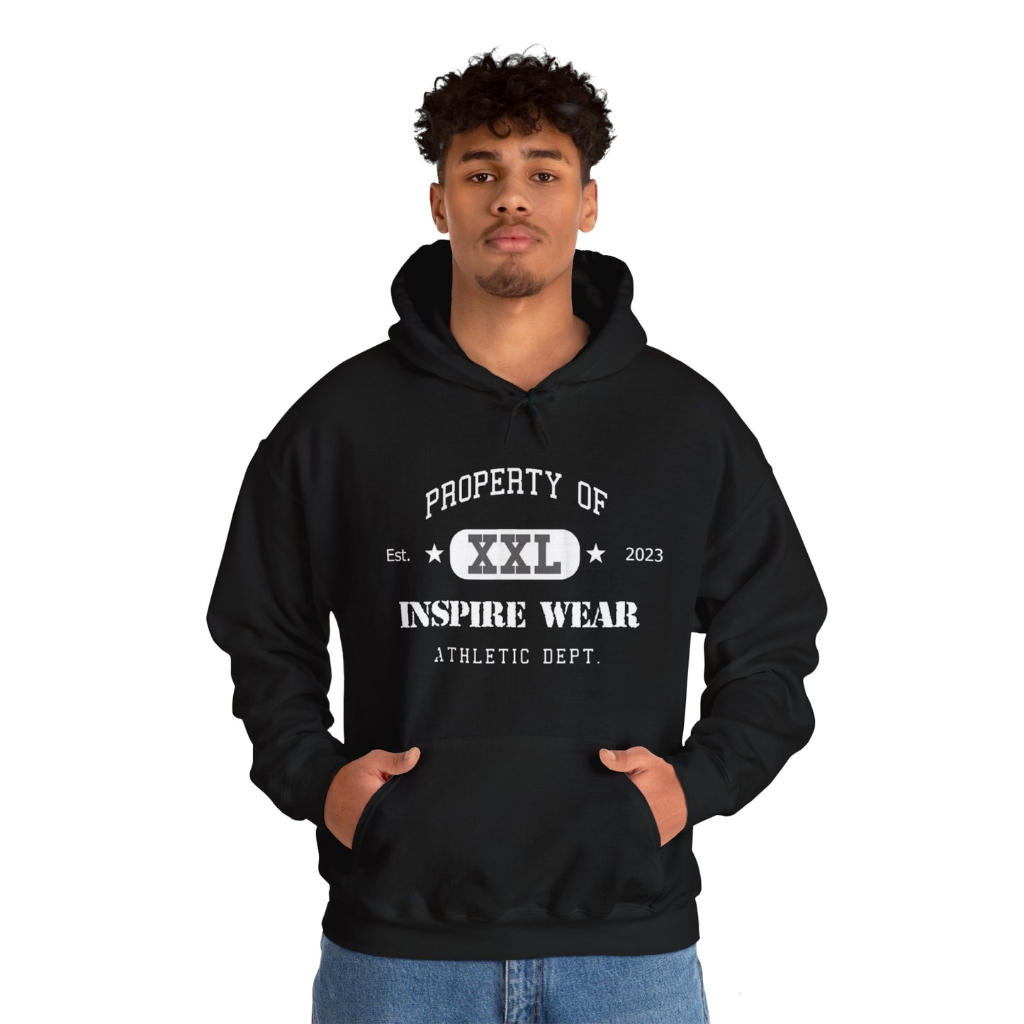 Inspire Wear Athletic Unisex Heavy Blend™ Hooded Sweatshirt