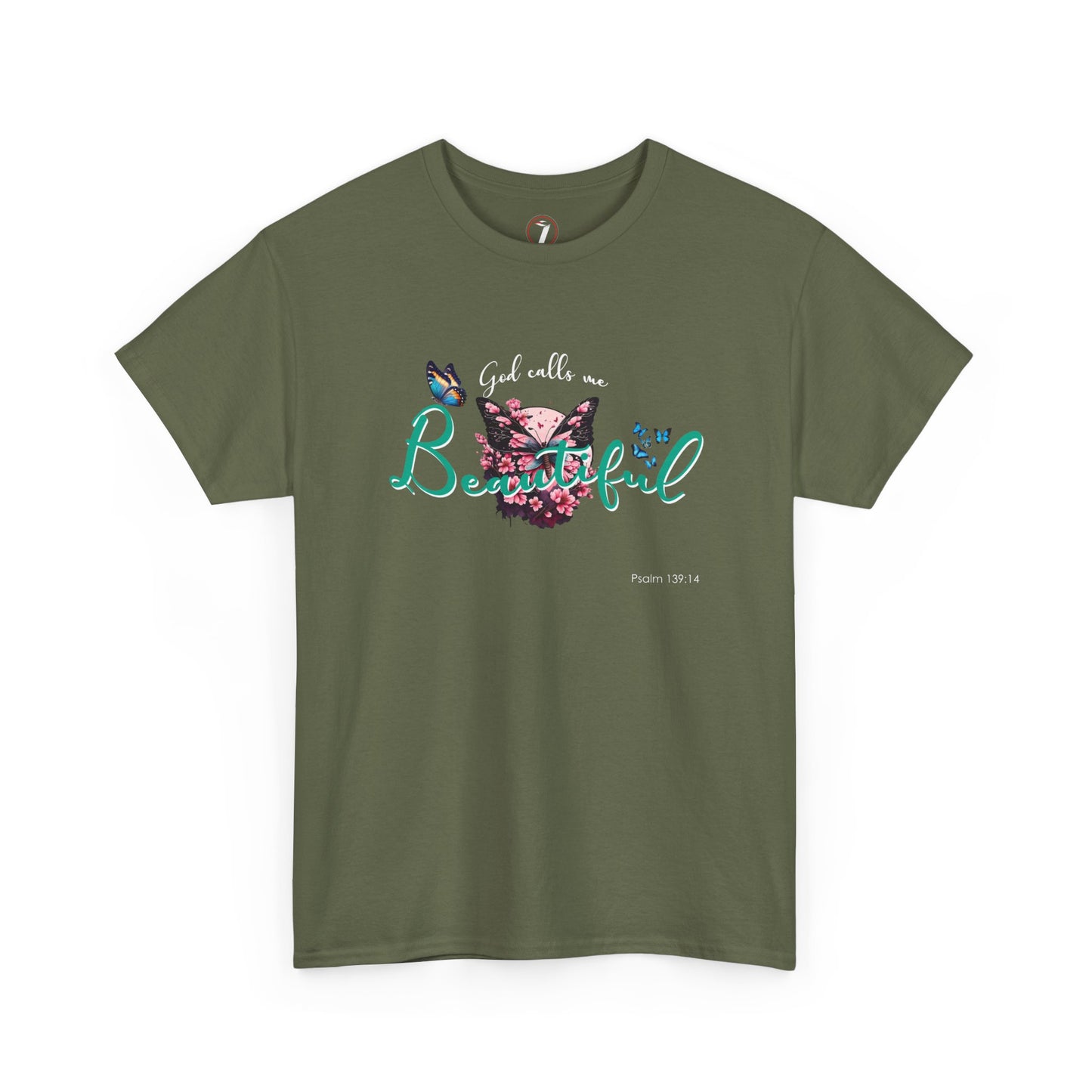 God Calls Me Beautiful Unisex Heavy Cotton Tee