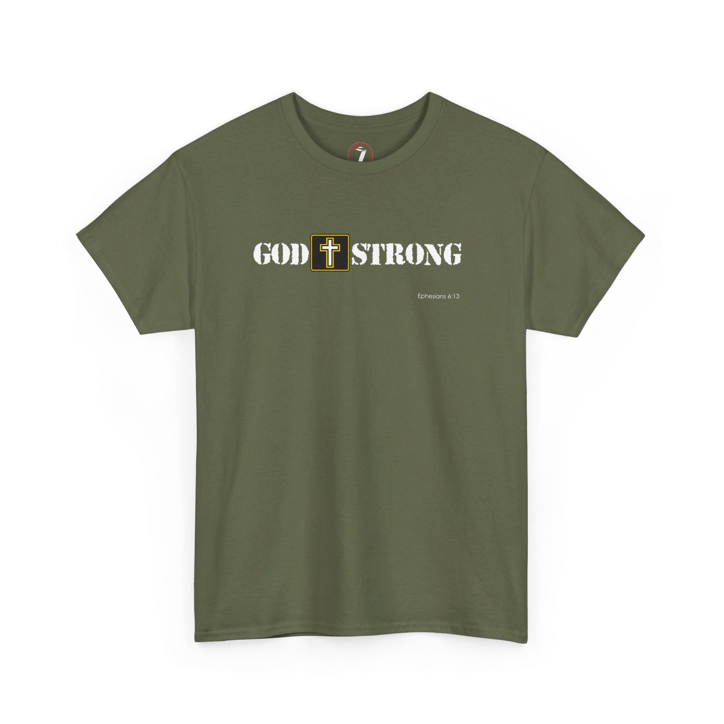 God Strong Unisex Heavy Cotton Tee