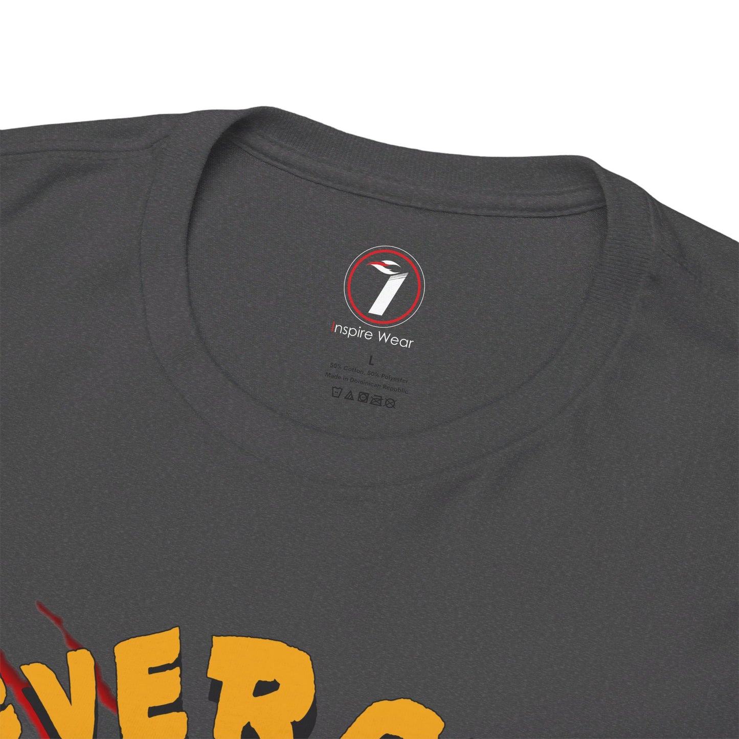 Never Give Up Unisex Heavy Cotton Tee
