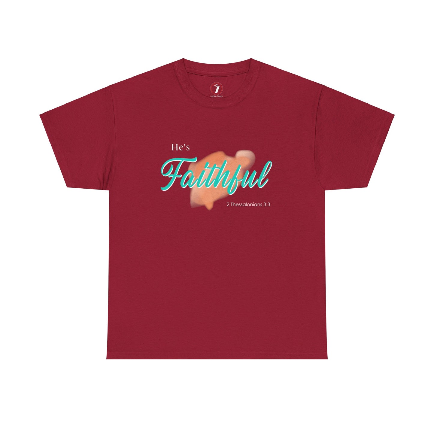 He's Faithful Unisex Heavy Cotton Tee