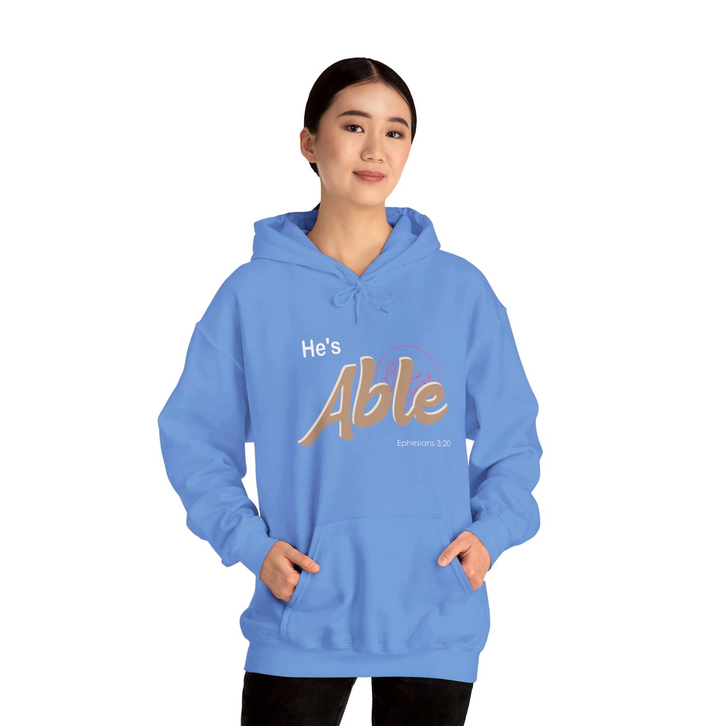 He's Able Unisex Heavy Blend™ Hooded Sweatshirt