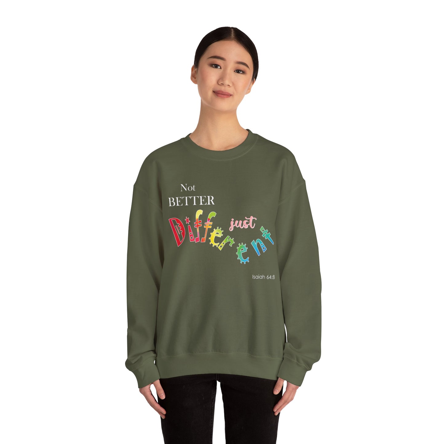 Just Different Unisex Heavy Blend™ Crewneck Sweatshirt