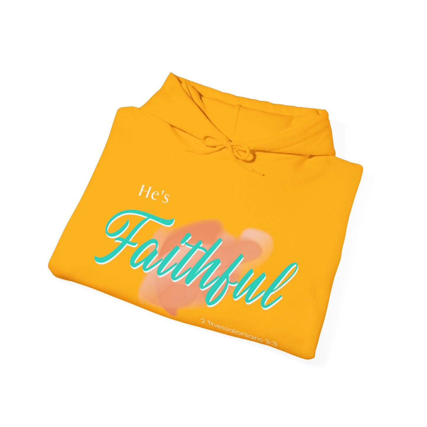 He's Faithful Unisex Heavy Blend™ Hooded Sweatshirt