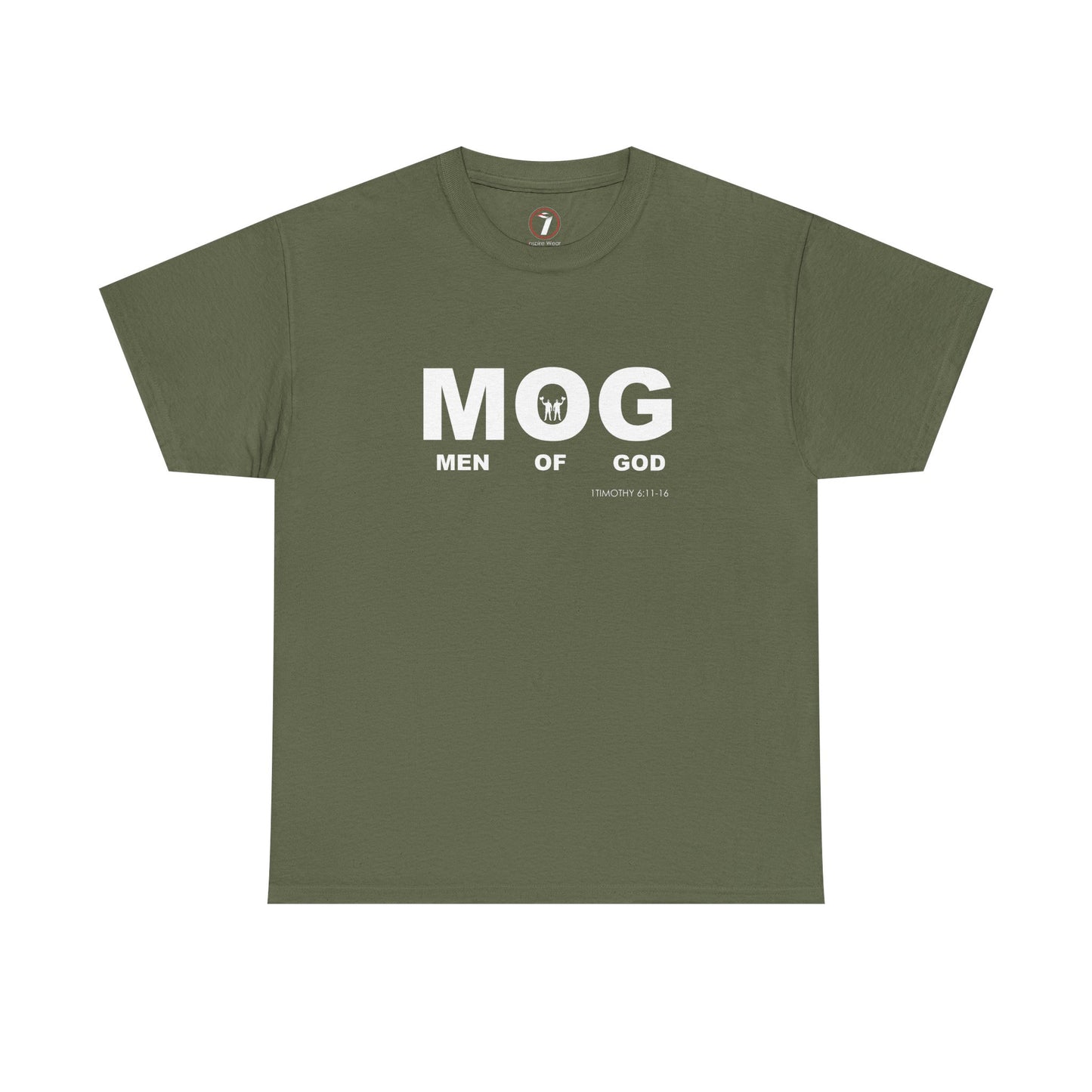 "MOG" Men of God Faith Based Graphic T-Shirt - Unisex Heavy Cotton Tee