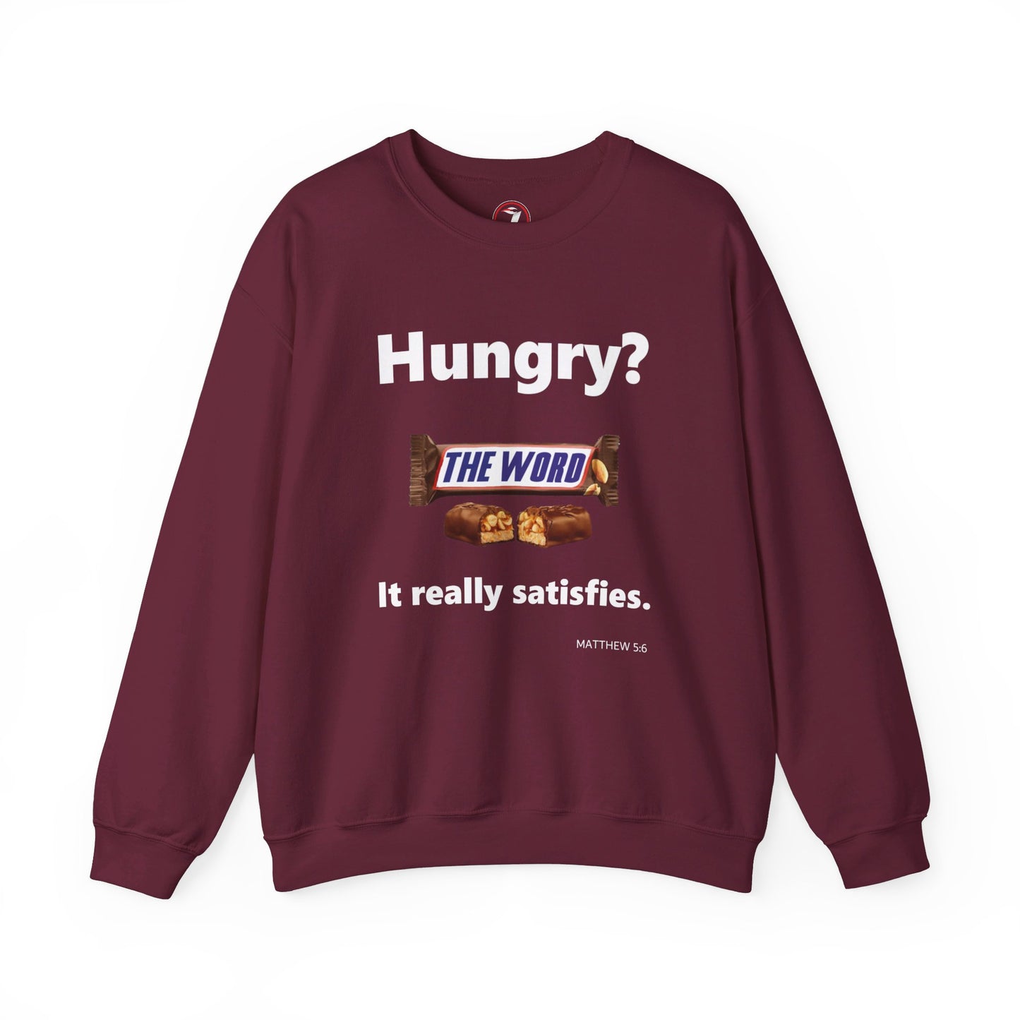 Hungry for the Word Unisex Heavy Blend™ Crewneck Sweatshirt