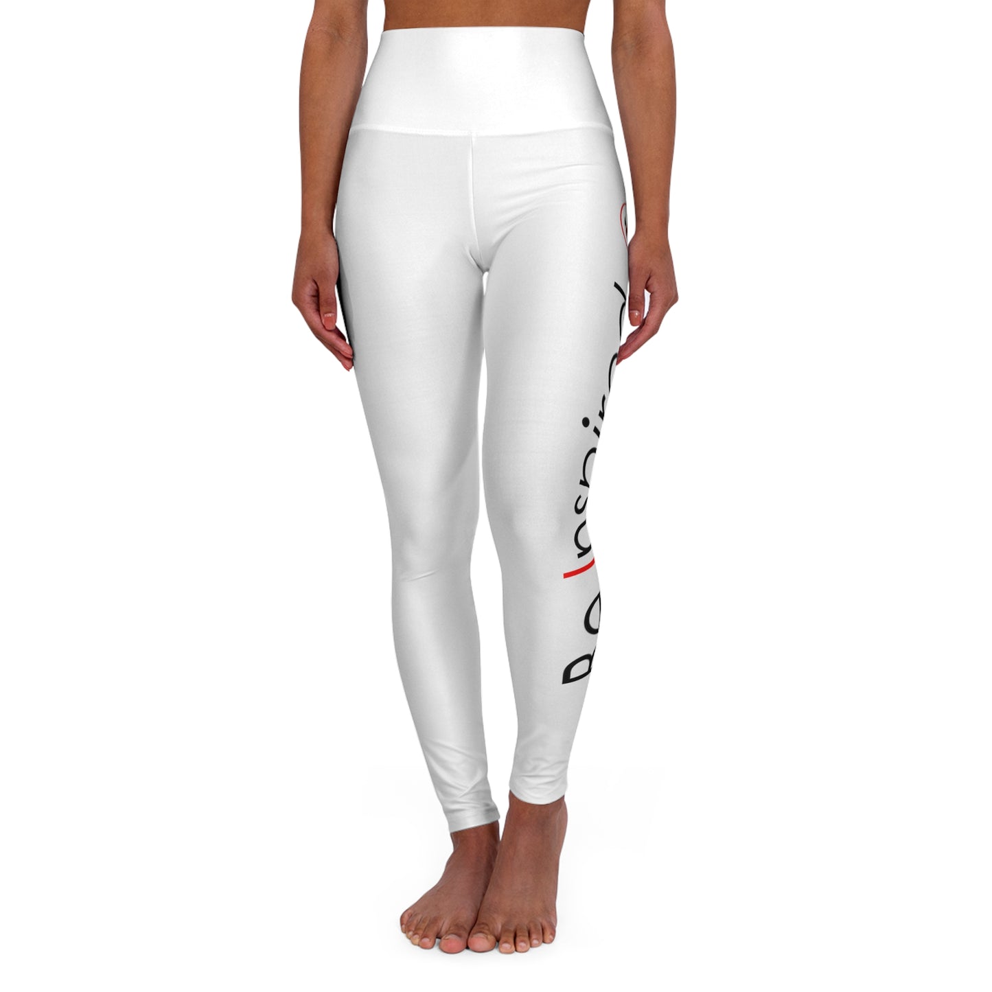 Inspire Wear High Waisted Yoga Leggings (AOP)