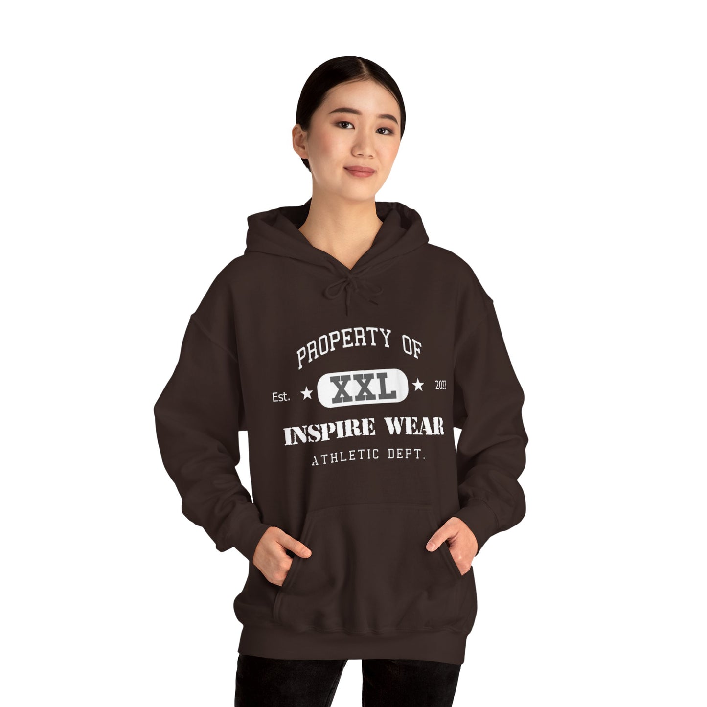 Inspire Wear Athletic Unisex Heavy Blend™ Hooded Sweatshirt