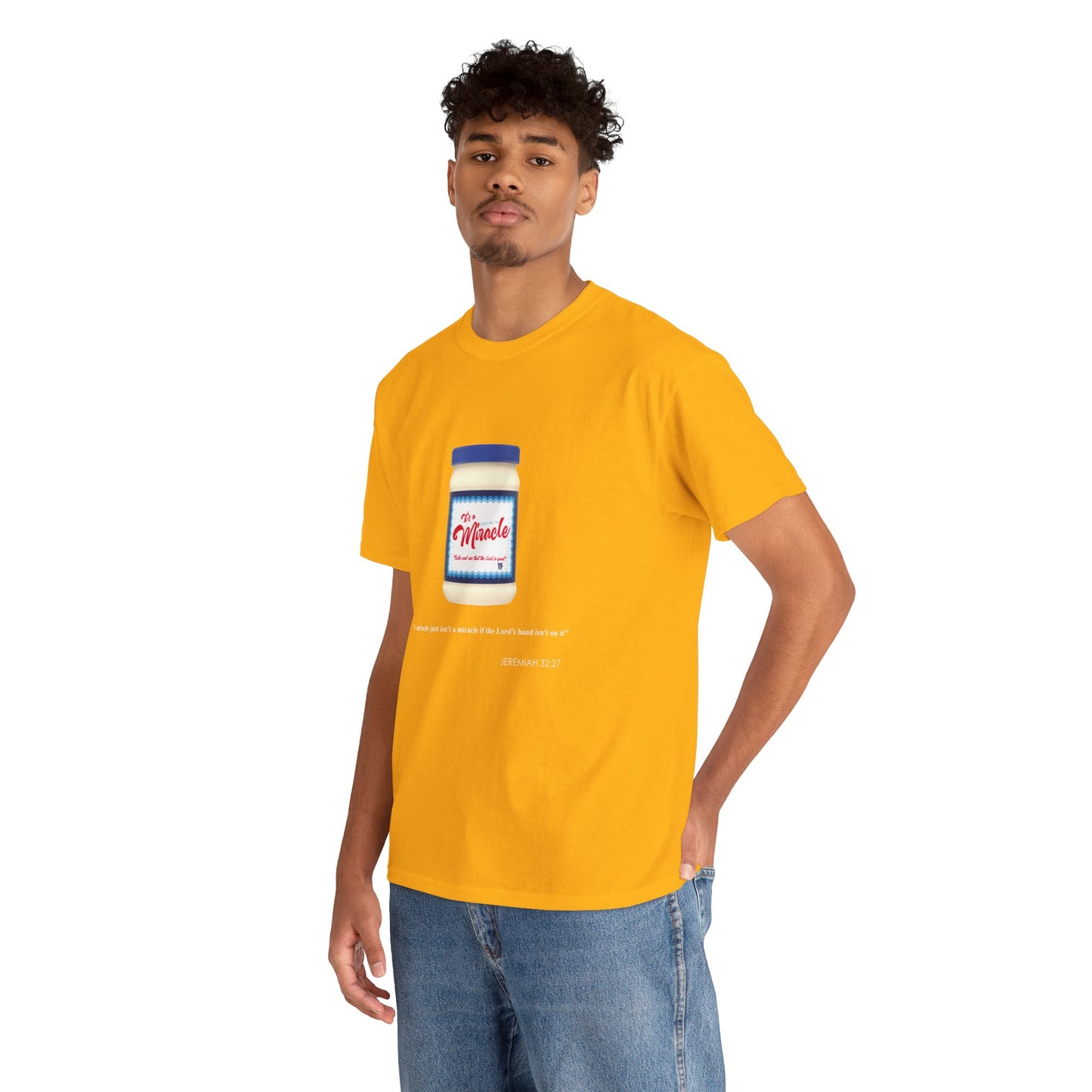 It's a Miracle Inspirational Unisex Heavy Cotton Tee