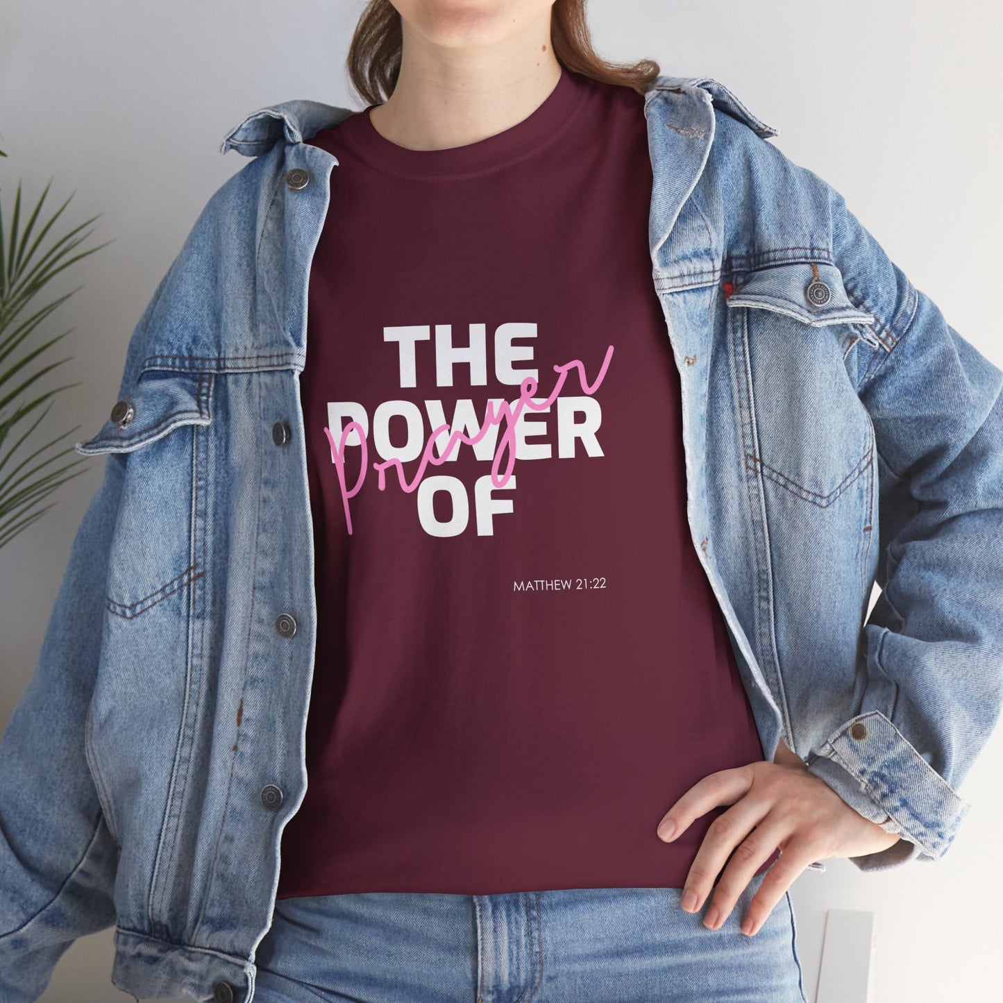The Power of Prayer Unisex Heavy Cotton Tee
