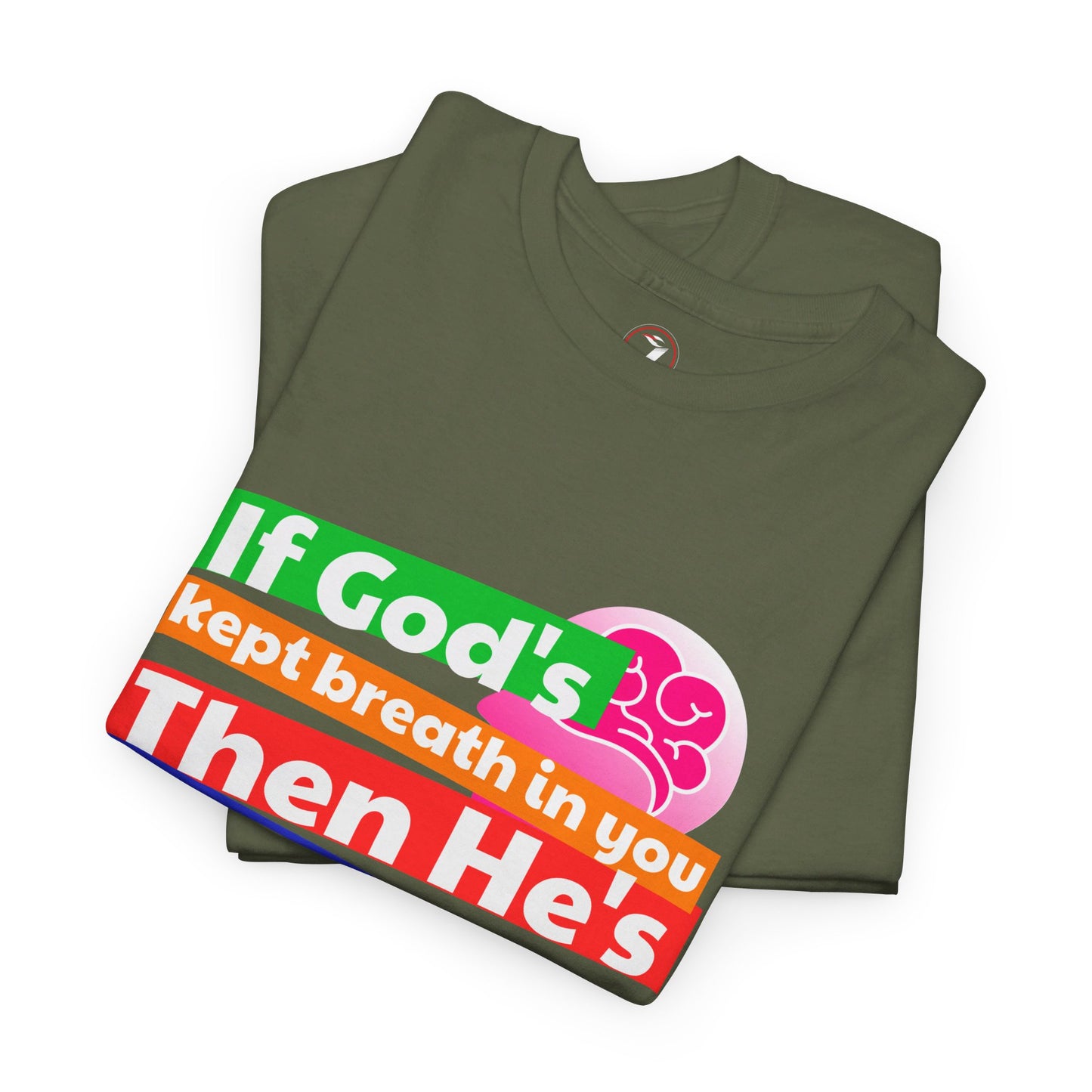 God's Breath Unisex Heavy Cotton Tee